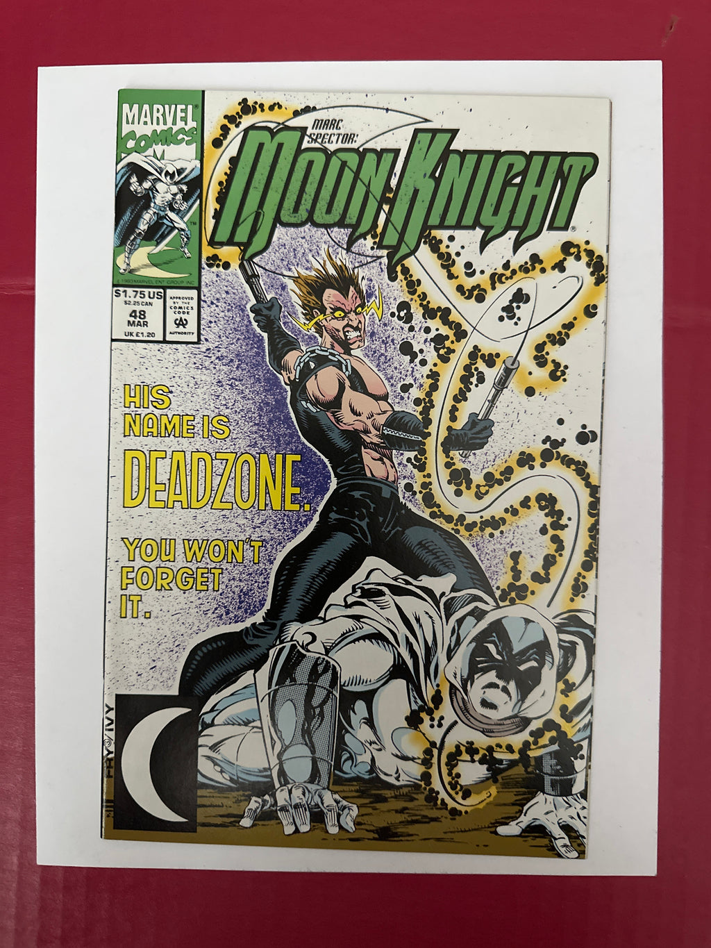 Marc Spector: Moon Knight #48 (Marvel Comics 1993) by Ugly Monkey Comics