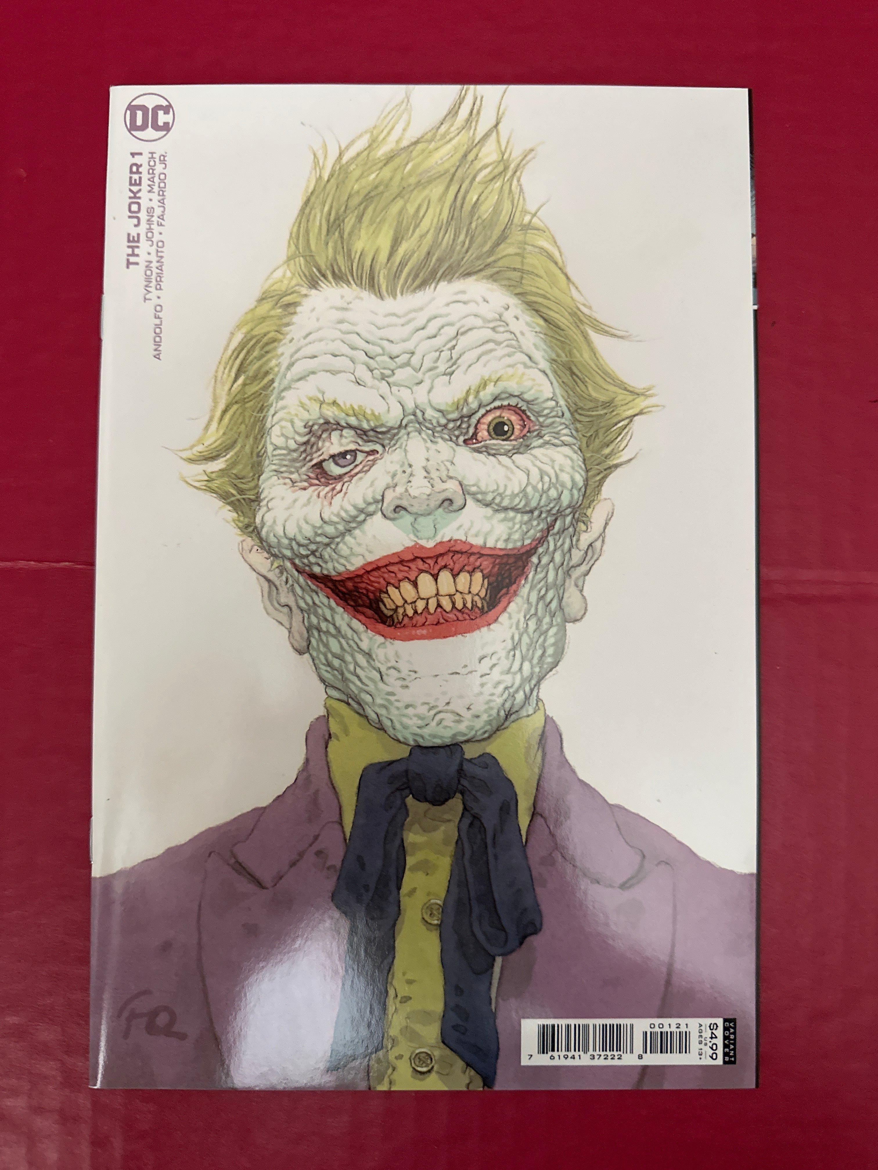 The Joker, Vol. 2 #1B (DC Comics 2021) by Ugly Monkey Comics