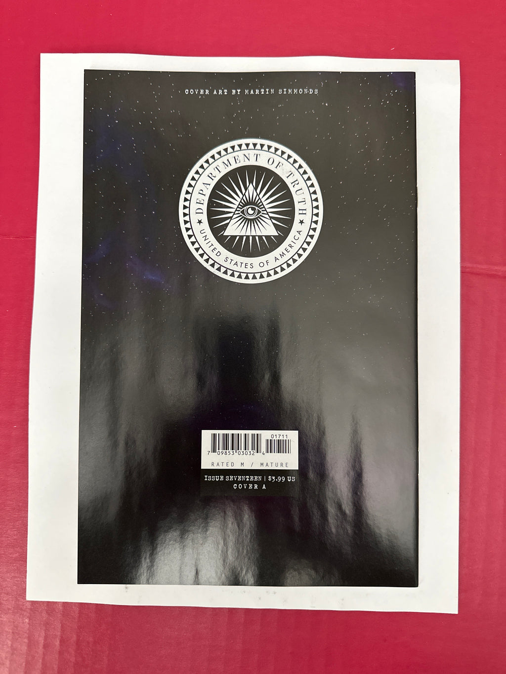 The Department of Truth #17 (Image Comics 2022) Martin Simmonds Regular by Ugly Monkey Comics