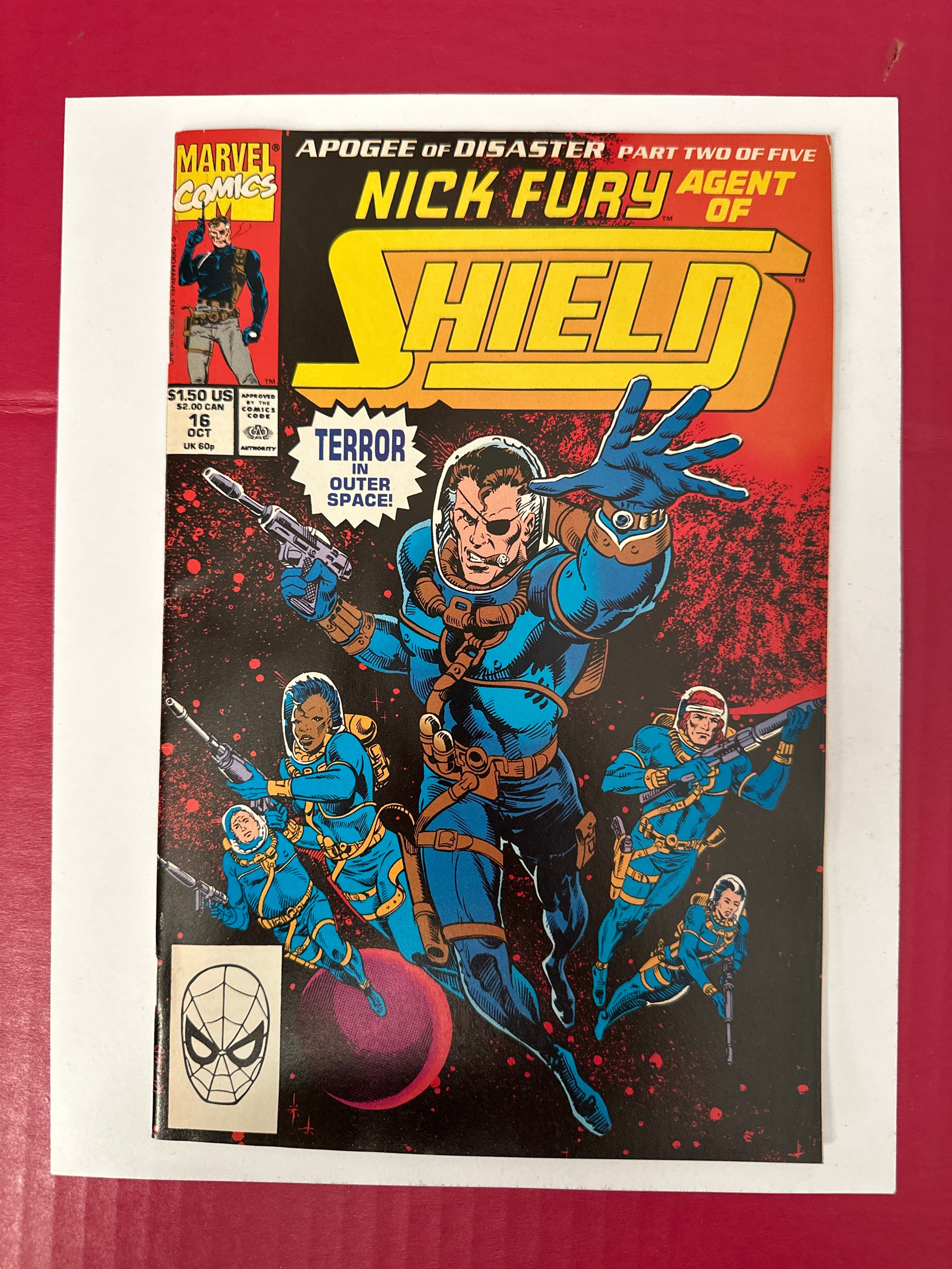 Nick Fury Agent of Shield, Vol. 4 #16 (Marvel Comics 1990) by Ugly Monkey Comics