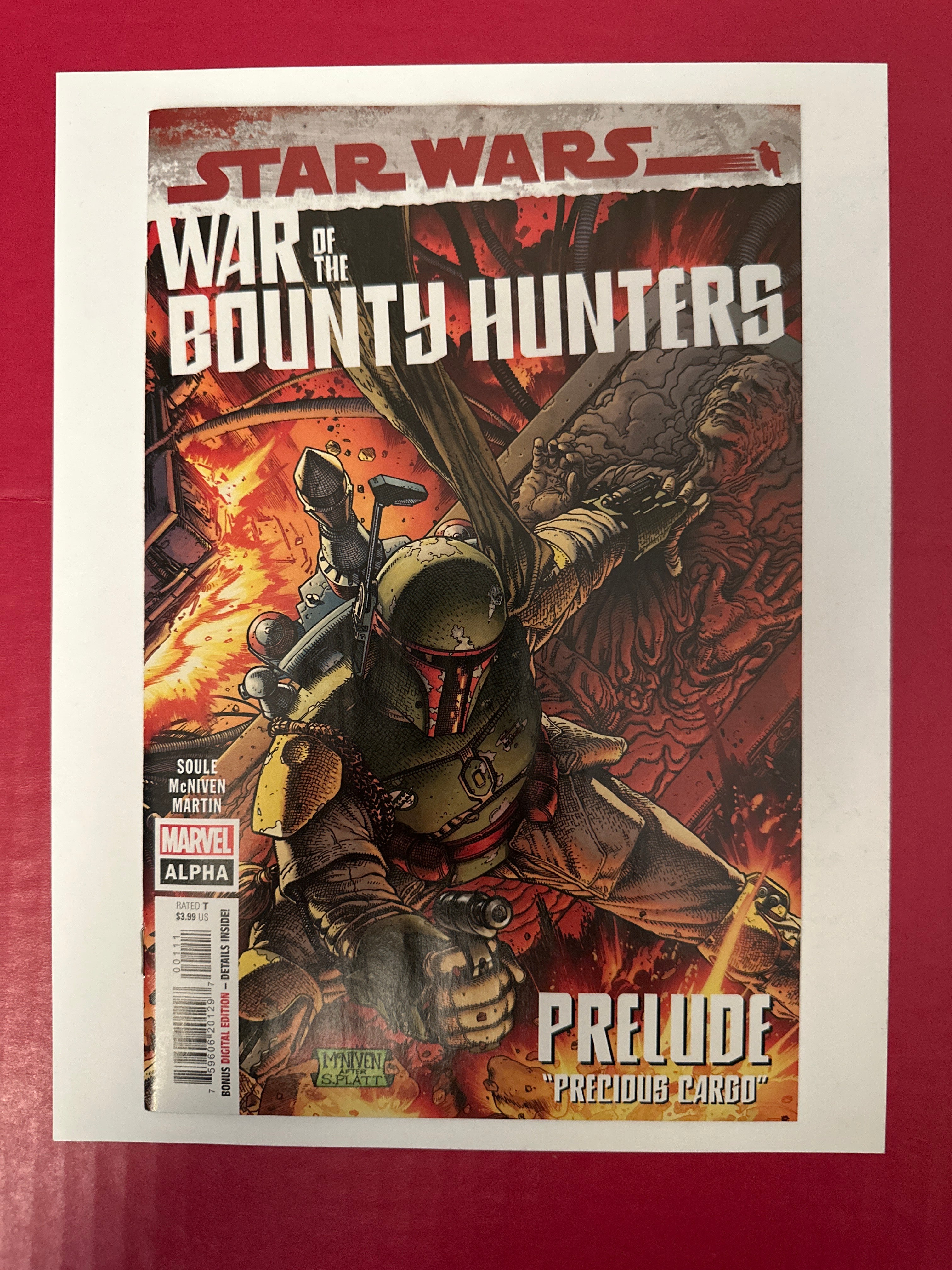 Star Wars War Of The Bounty Hunters Alpha 1A Marvel Comics 2021 by Ugly Monkey Comics