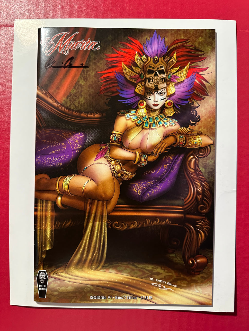 La Muerta: Retaliation #1 (2020) Naughty Mama Z Edition - Ltd to 150 Signed