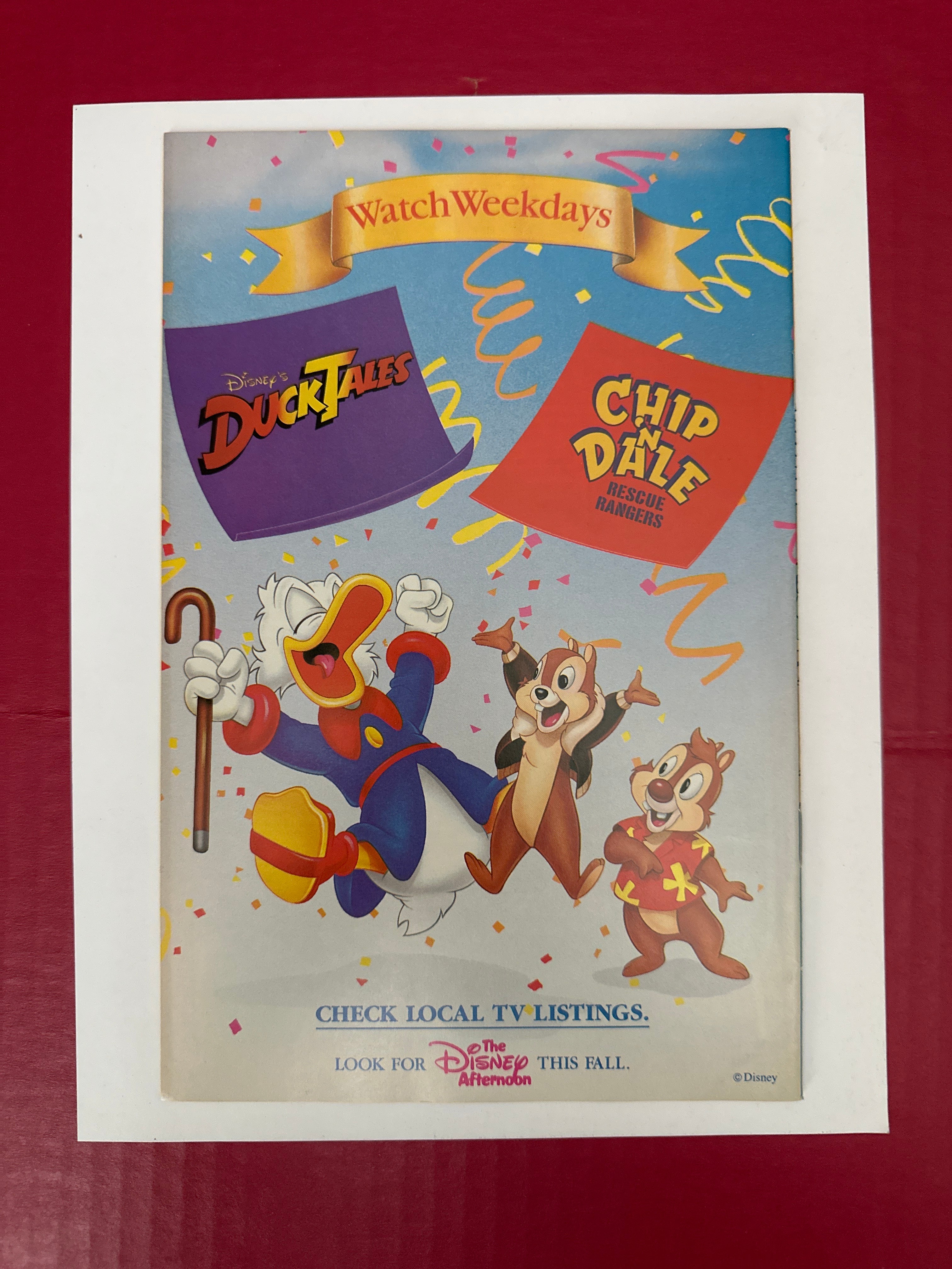 Walt Disney's Comics and Stories #549 (Western Publishing Co. 1990) by Ugly Monkey Comics
