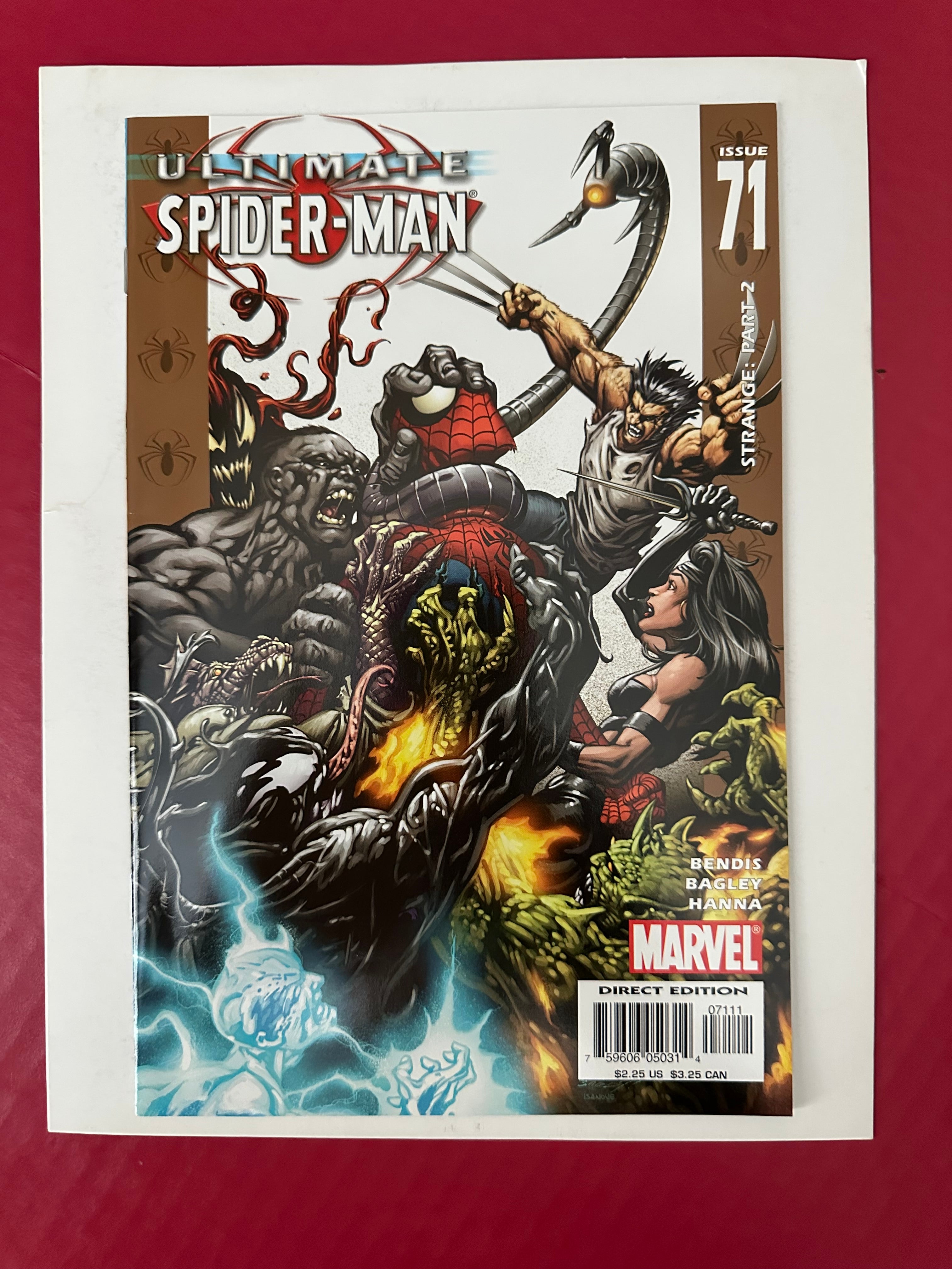 Ultimate Spider-Man #71 (2005) by Ugly Monkey Comics