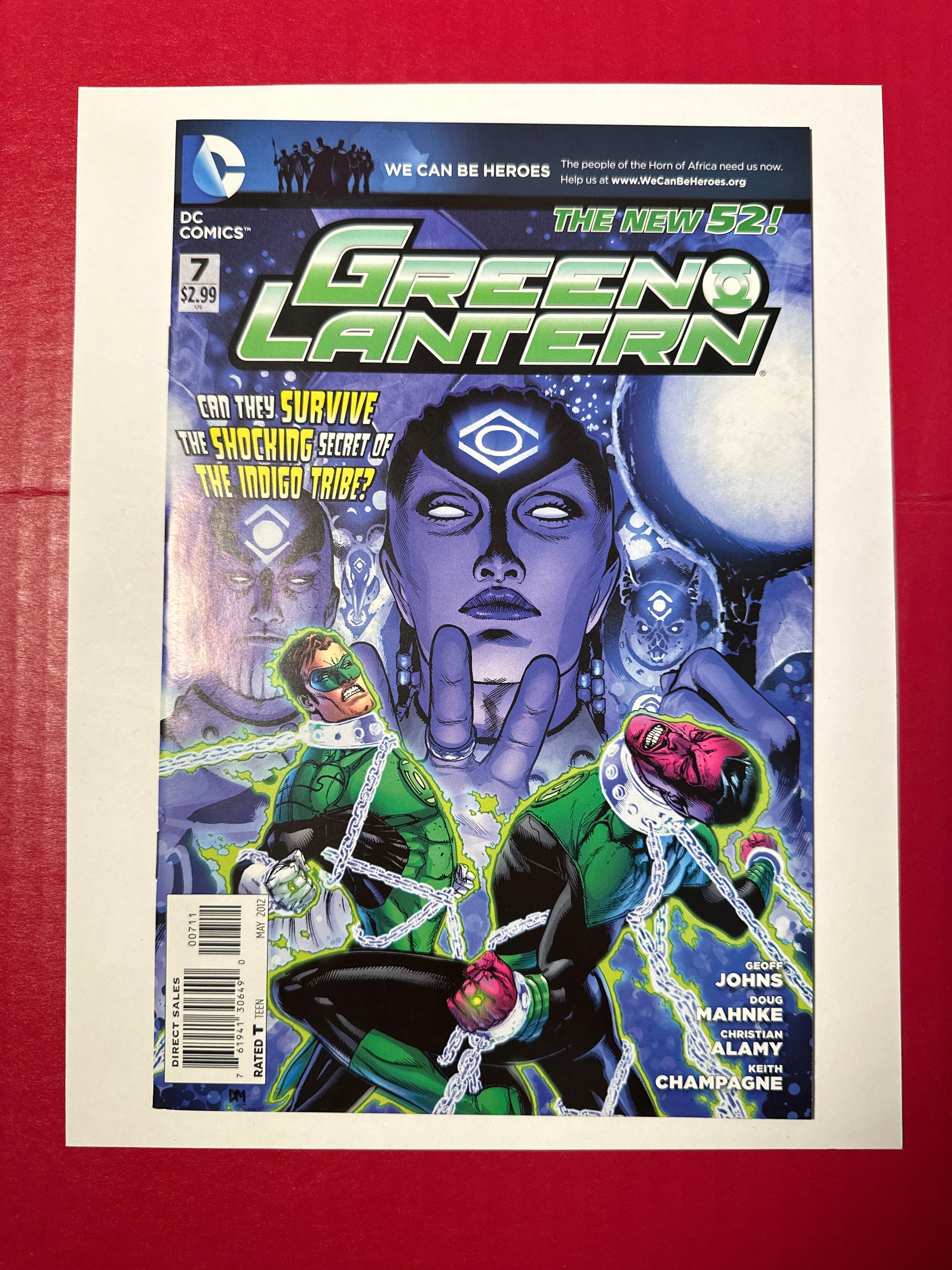 Green Lantern, Vol. 5 #7 (DC Comics 2012) Doug Mahnke Regular by Ugly Monkey Comics