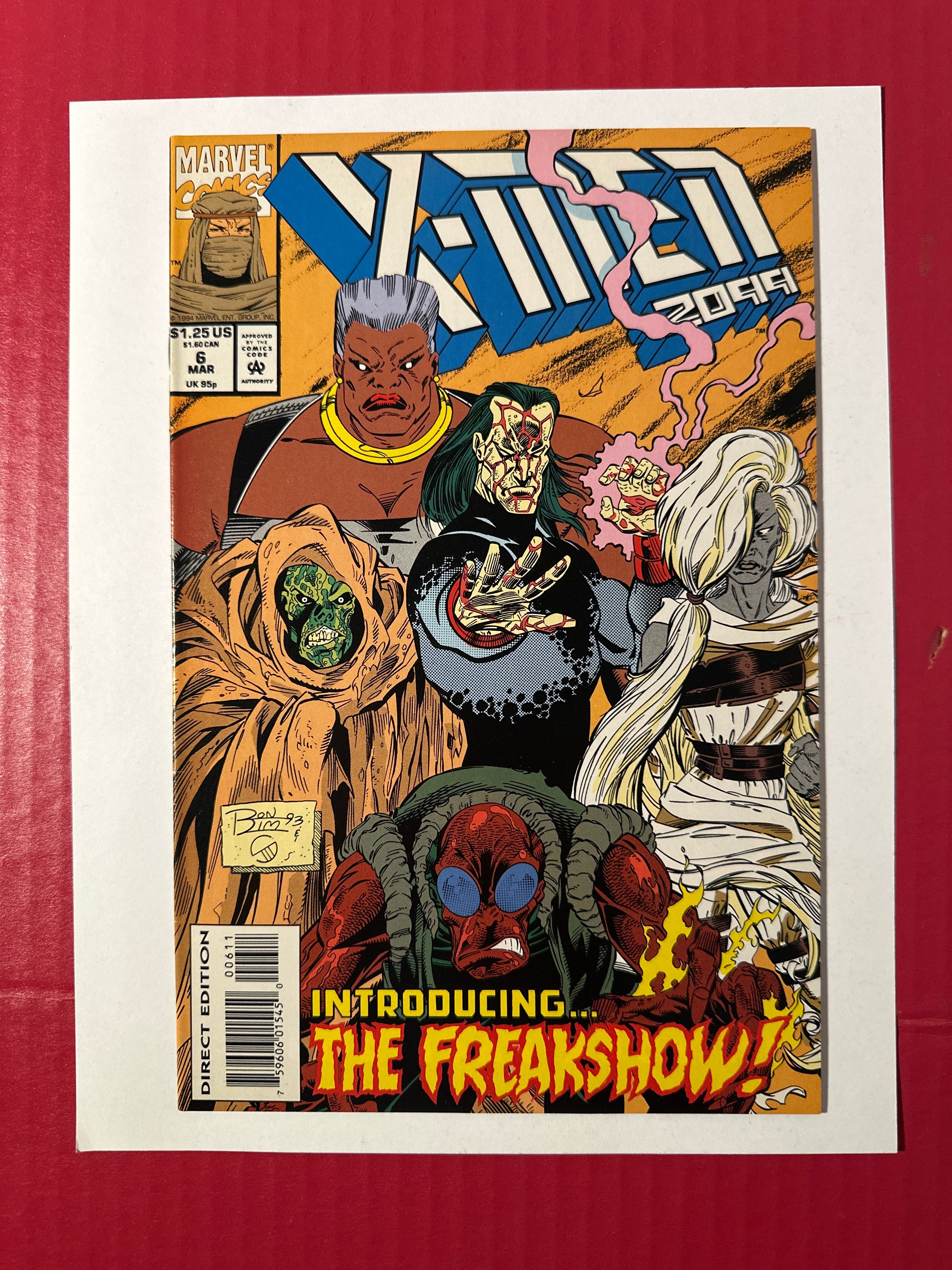 X-Men 2099 #6A (Marvel Comics 1994) Direct Edition by Ugly Monkey Comics
