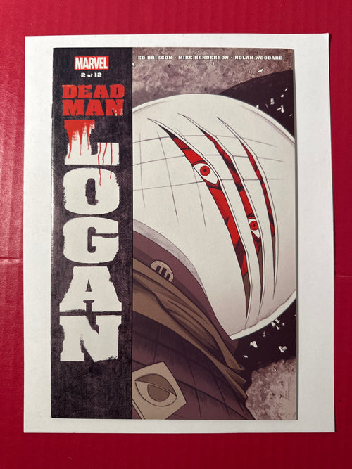Dead Man Logan #2A (Marvel Comics 2018) Regular Declan Shalvey Cover by Ugly Monkey Comics