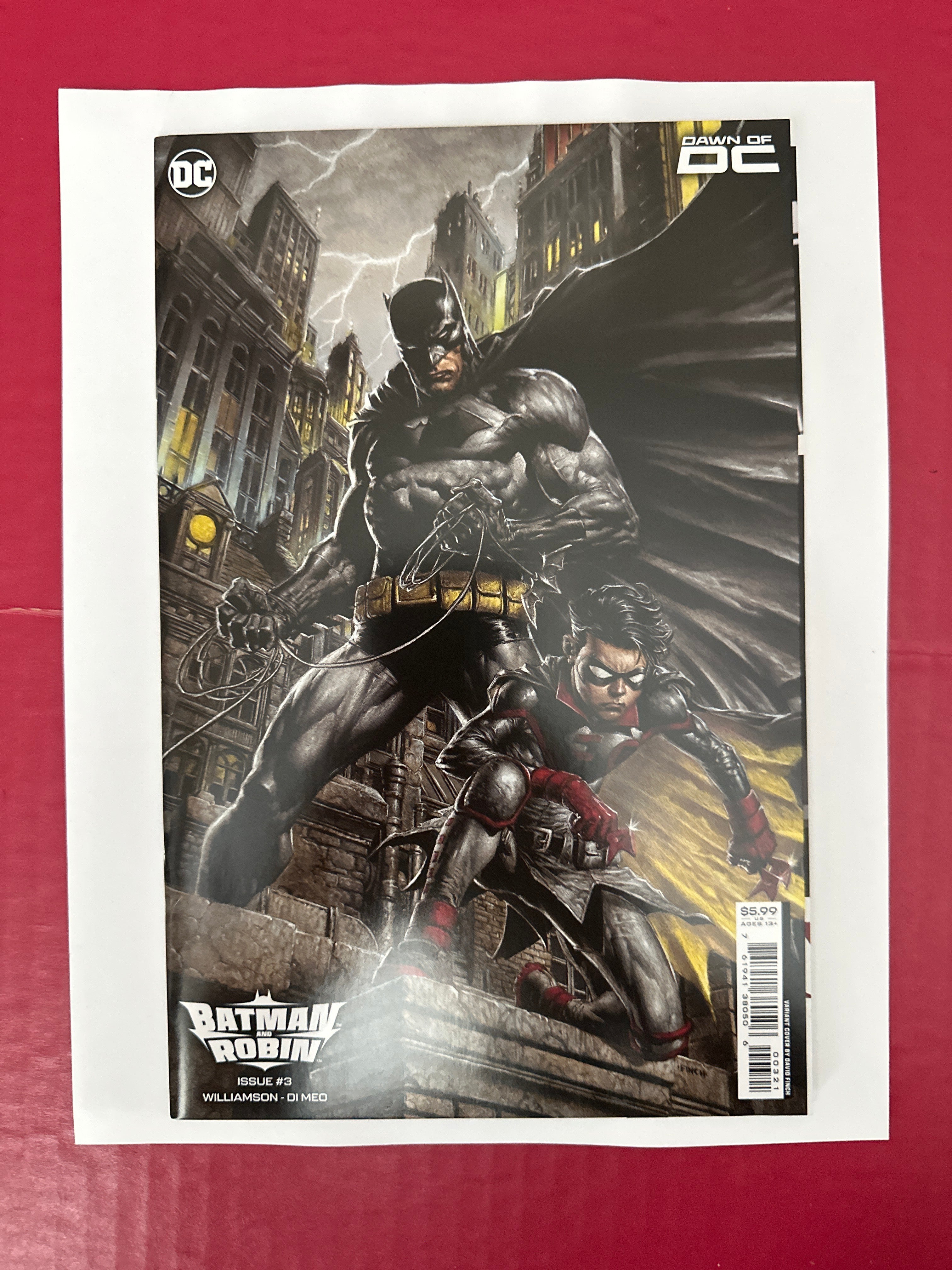 Batman and Robin, Vol. 3 #3B (DC Comics 2023) by Ugly Monkey Comics