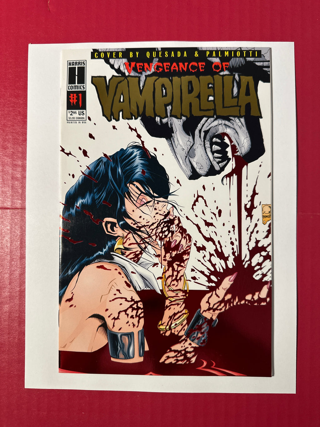 Vengeance of Vampirella #1 (Harris Comics 1994) Gold Foil Edition by Ugly Monkey Comics