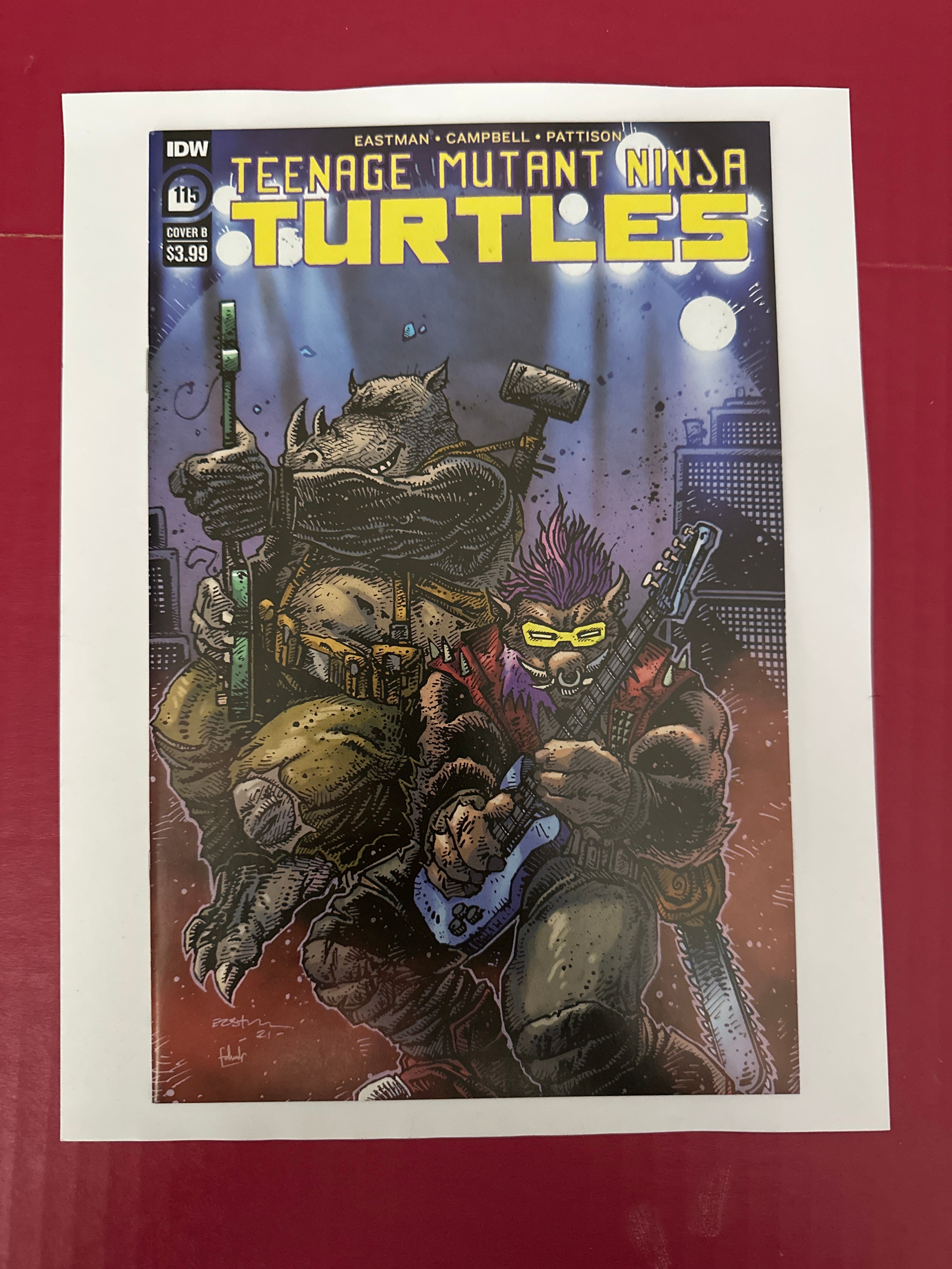 Teenage Mutant Ninja Turtles, Vol. 5 #115B (IDW Publishing 2021) by Ugly Monkey Comics
