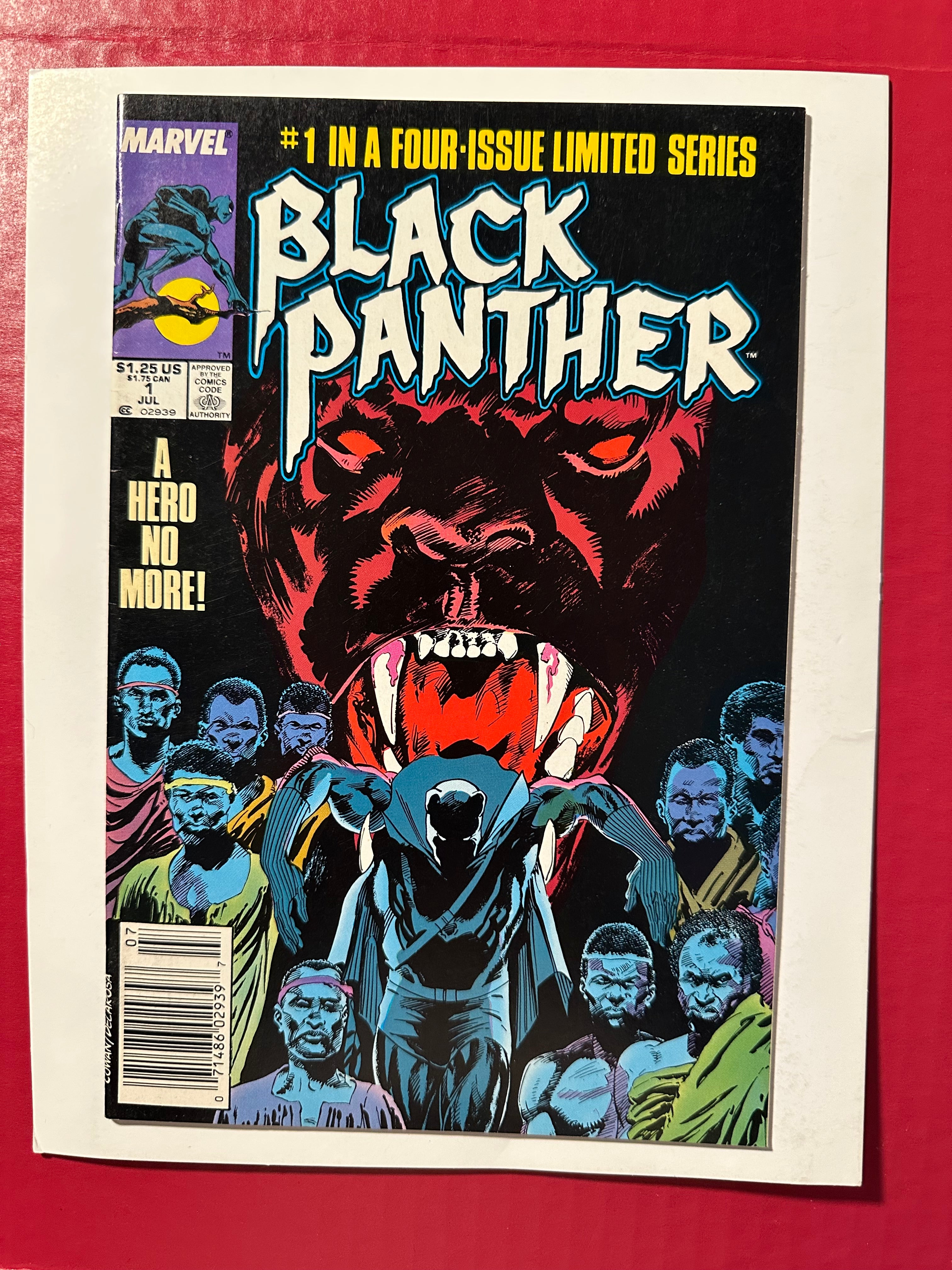 Black Panther, Vol. 2 #1 (1988 Mini-Series) Newsstand Edition