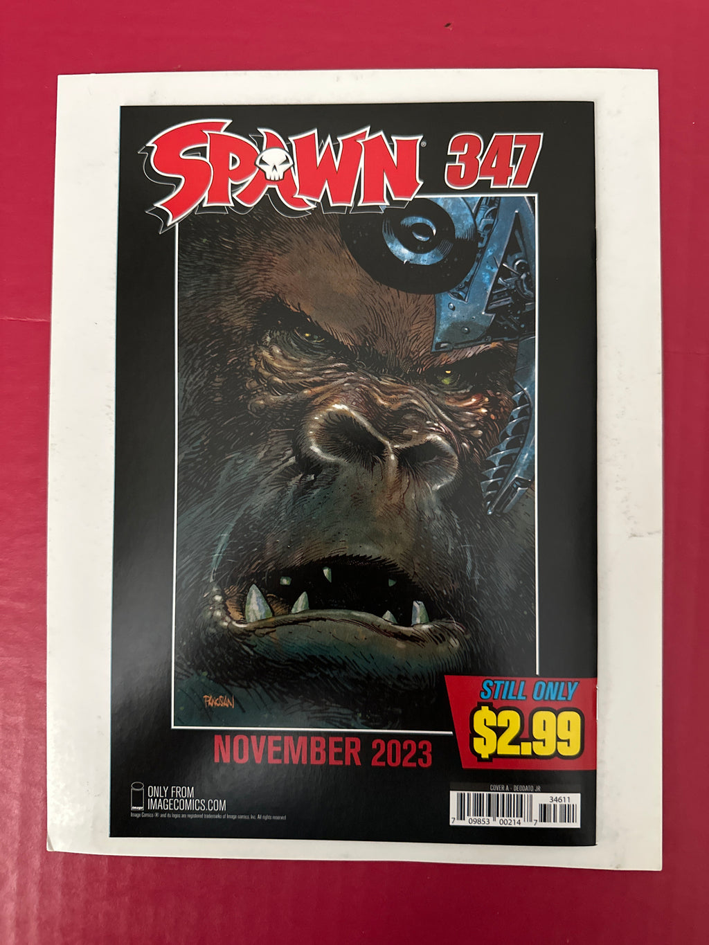 Spawn #346A (2023) by Ugly Monkey Comics
