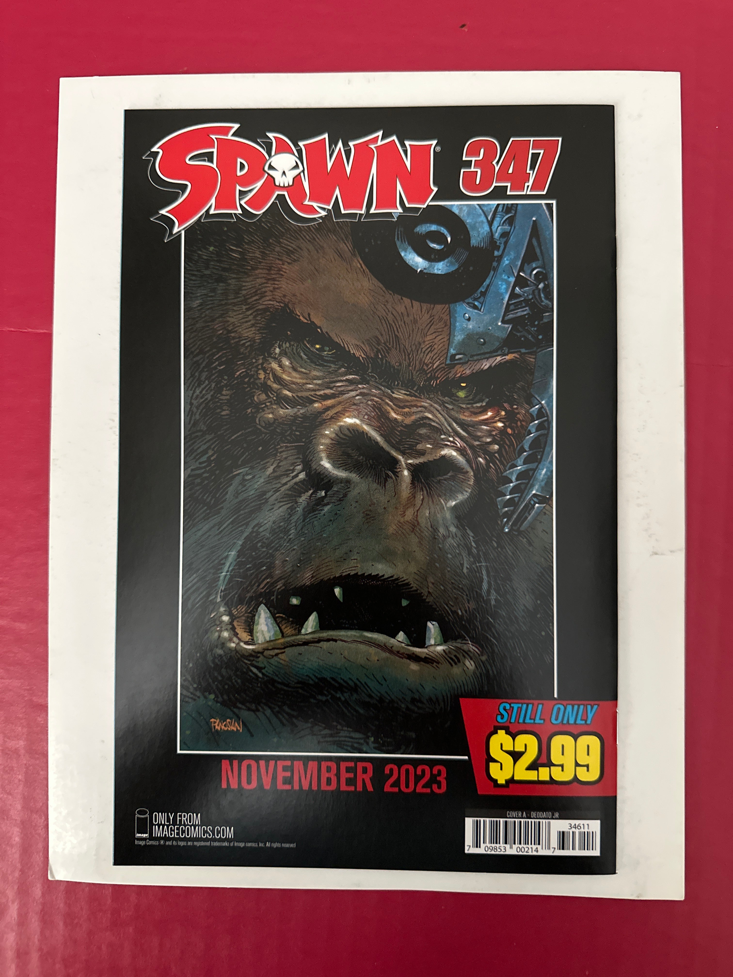 Spawn #346A (2023) by Ugly Monkey Comics