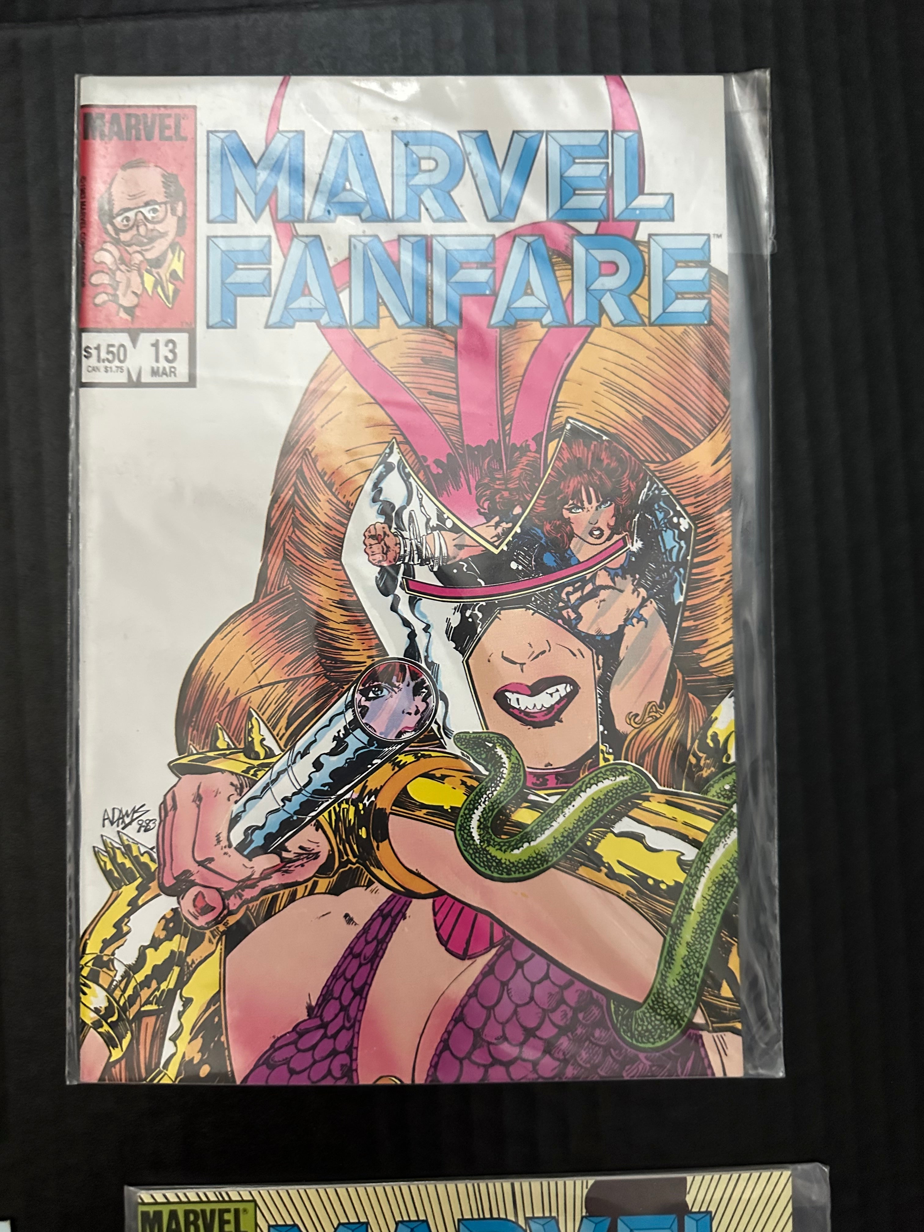 Lot of 33 Marvel Fanfare comics (1982 - 1988) 3 Key Issues by Ugly Monkey Comics