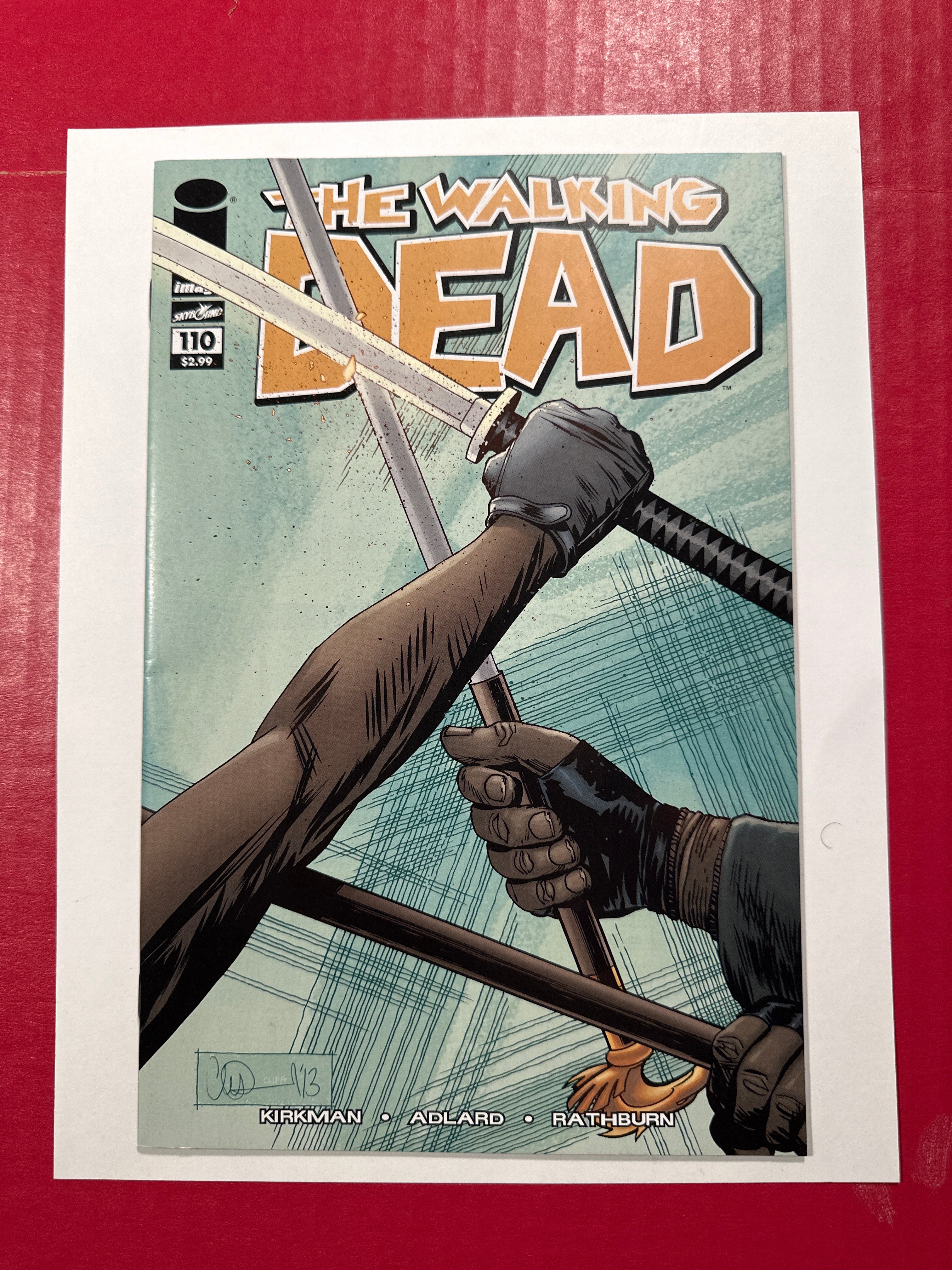 The Walking Dead #110 (Image Comics 2013) by Ugly Monkey Comics