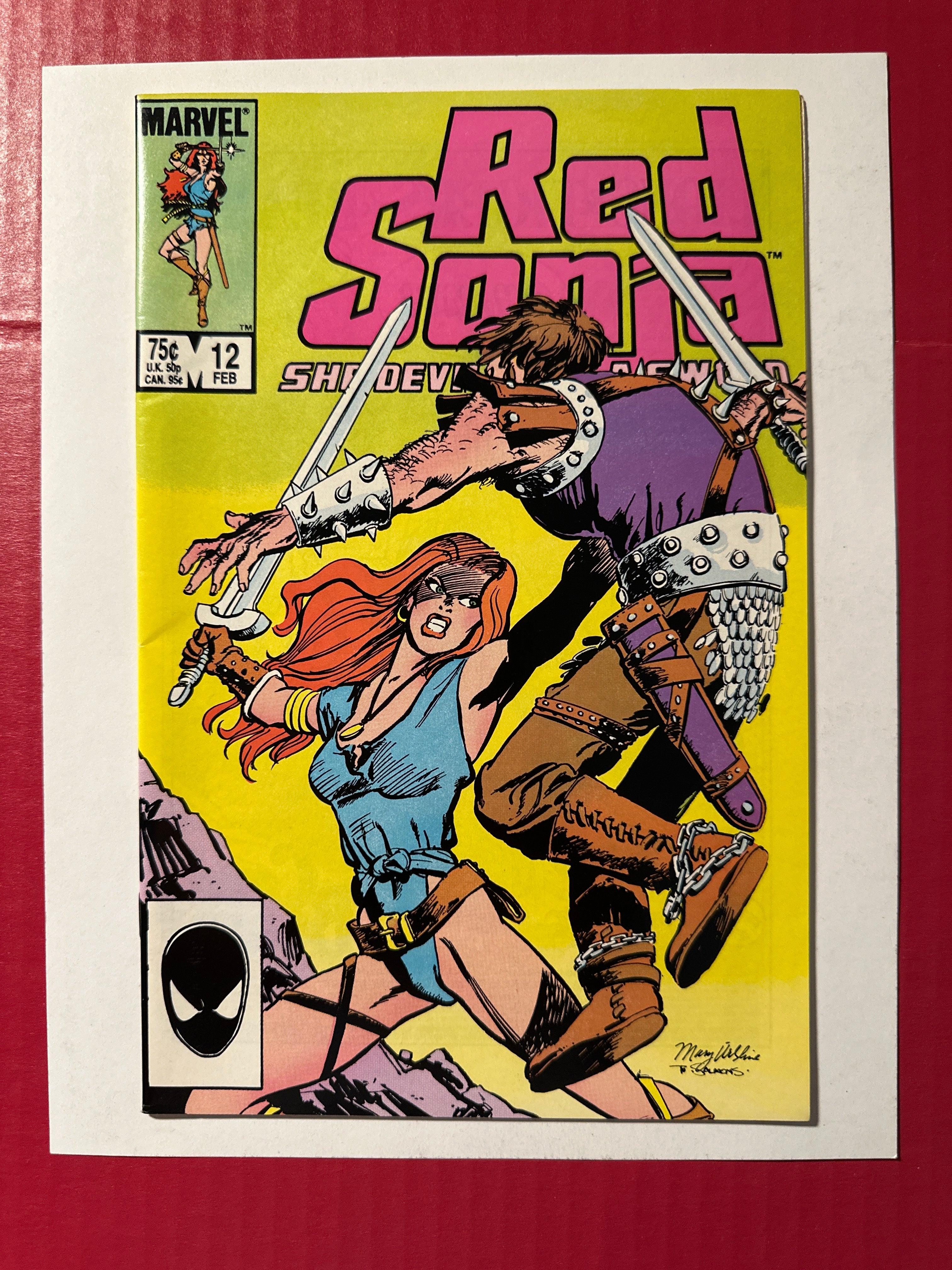 Red Sonja, Vol. 3 #12A (Marvel Comics 1986) Direct Edition by Ugly Monkey Comics
