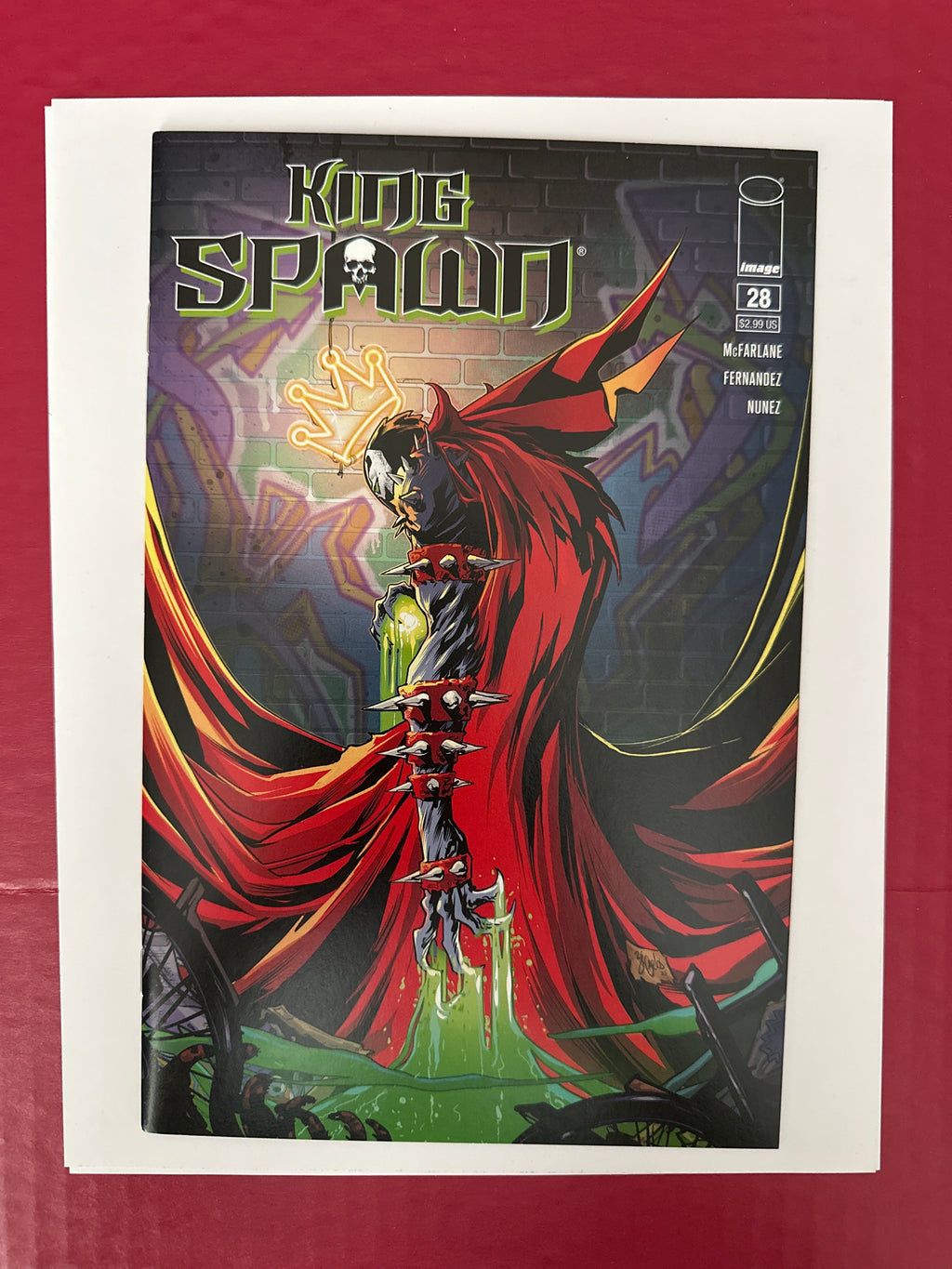 King Spawn #28A (2023) by Ugly Monkey Comics
