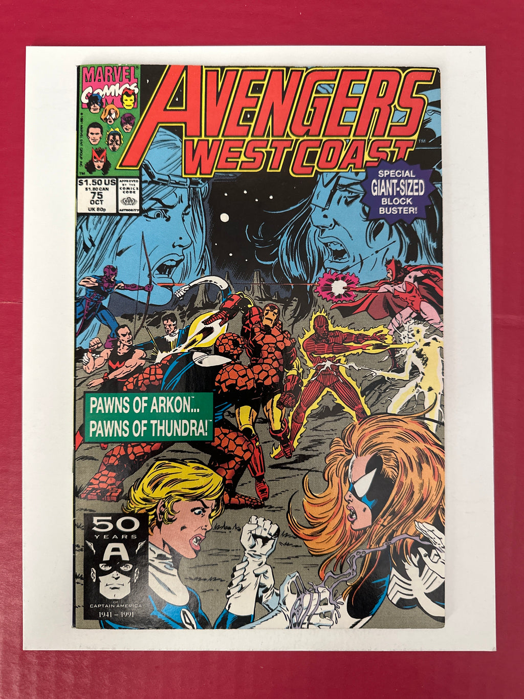 The West Coast Avengers, Vol. 2 #75A (Marvel Comics 1991) Direct Edition by Ugly Monkey Comics