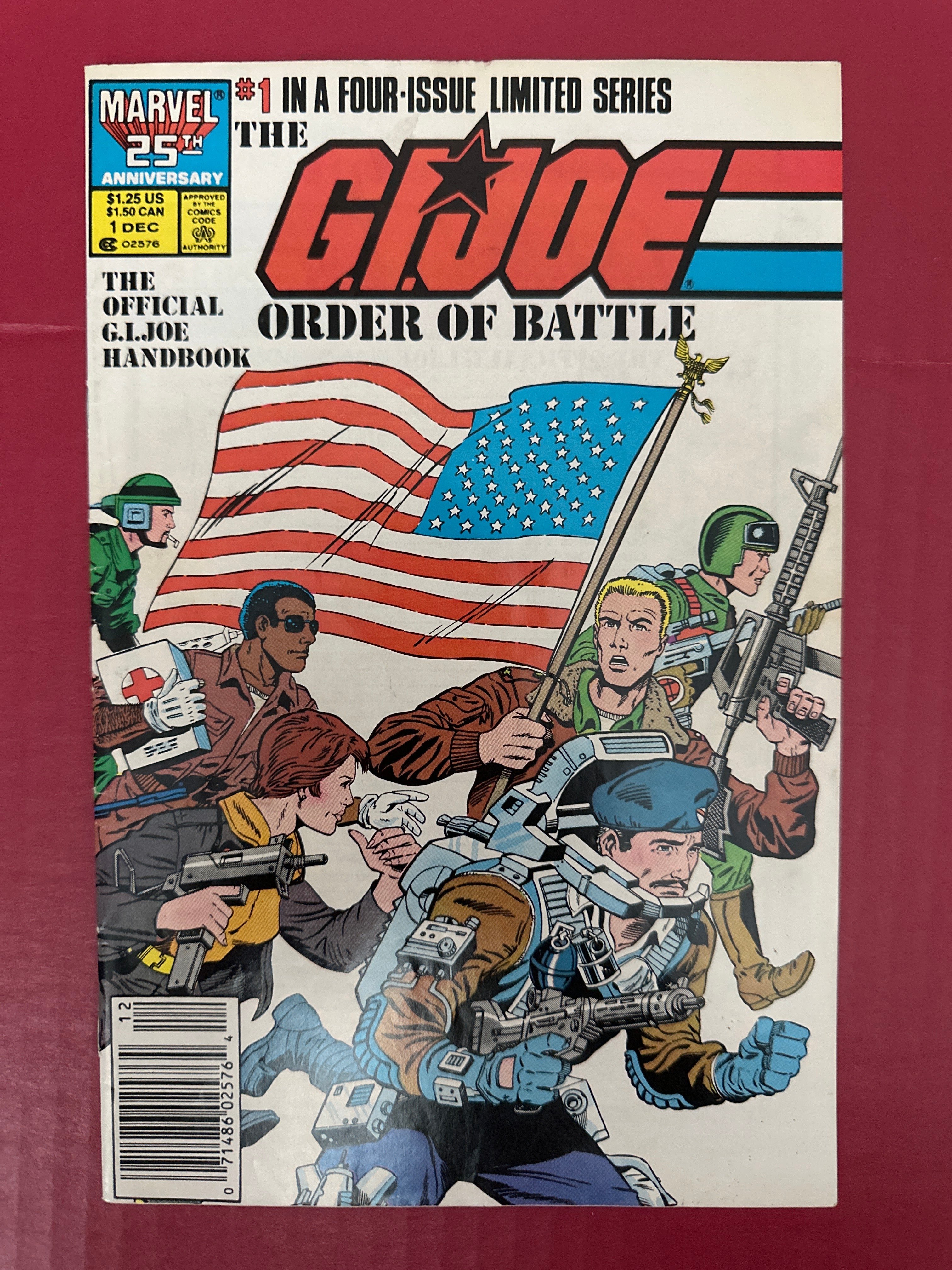 G.I. Joe: Order of Battle #1B (Marvel Comics 1986) by Ugly Monkey Comics