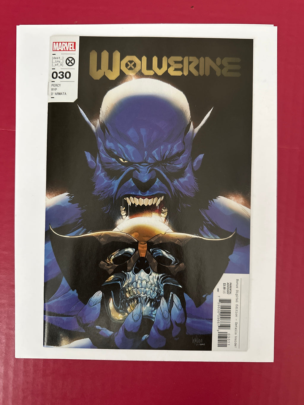 Wolverine, Vol. 7 #30A (2023) by Ugly Monkey Comics