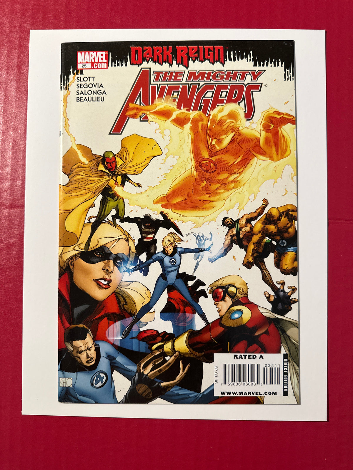 Mighty Avengers, Vol. 1 #25A (Marvel Comics 2009) Khoi Pham Regular by Ugly Monkey Comics