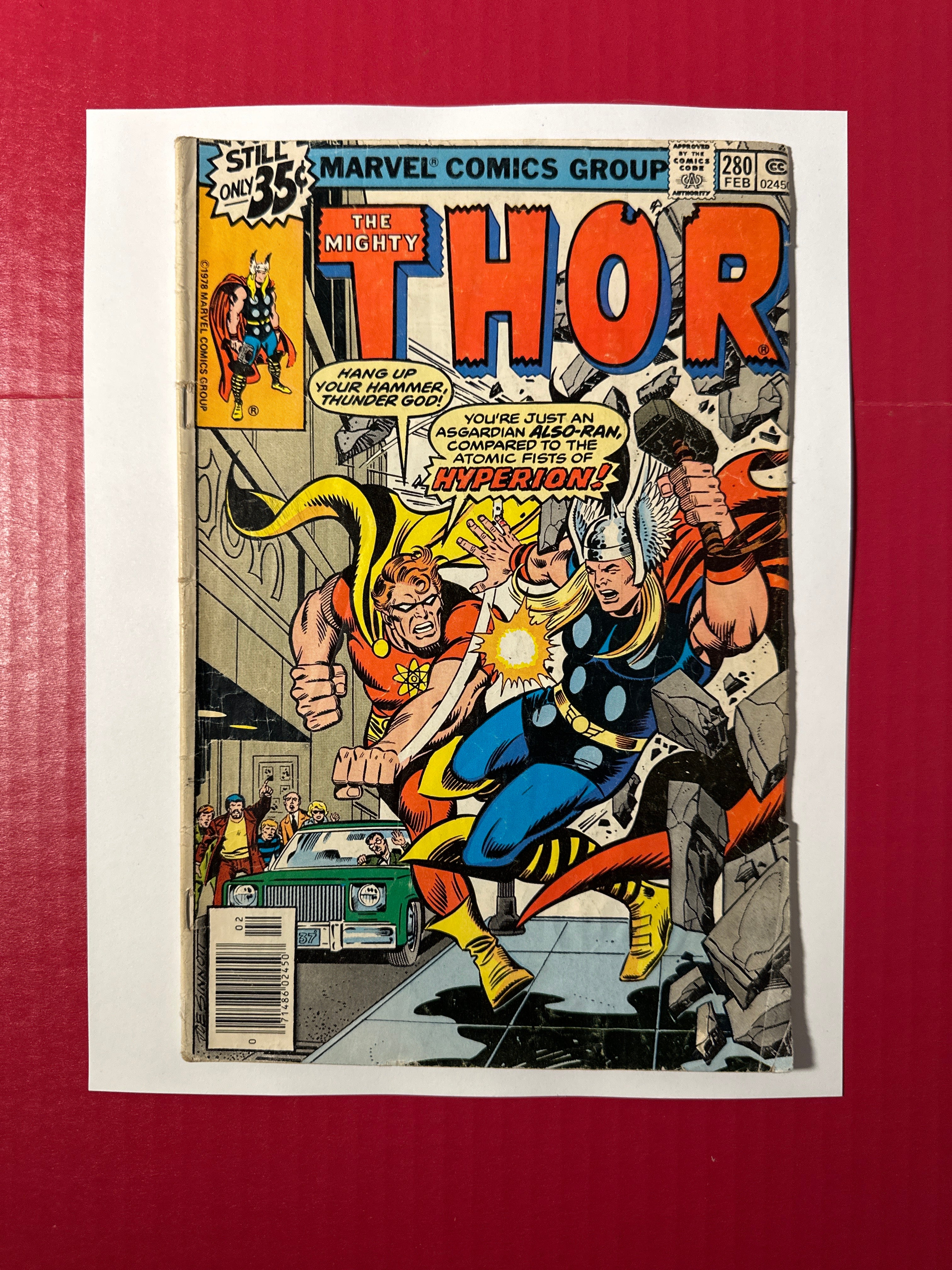 Thor, Vol. 1 #280 (Marvel Comics 1978) Newsstand Edition by Ugly Monkey Comics