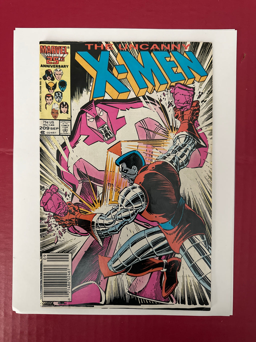 The Uncanny X-Men, Vol. 1 #209 (Marvel Comics 1986) Newsstand Edition by Ugly Monkey Comics