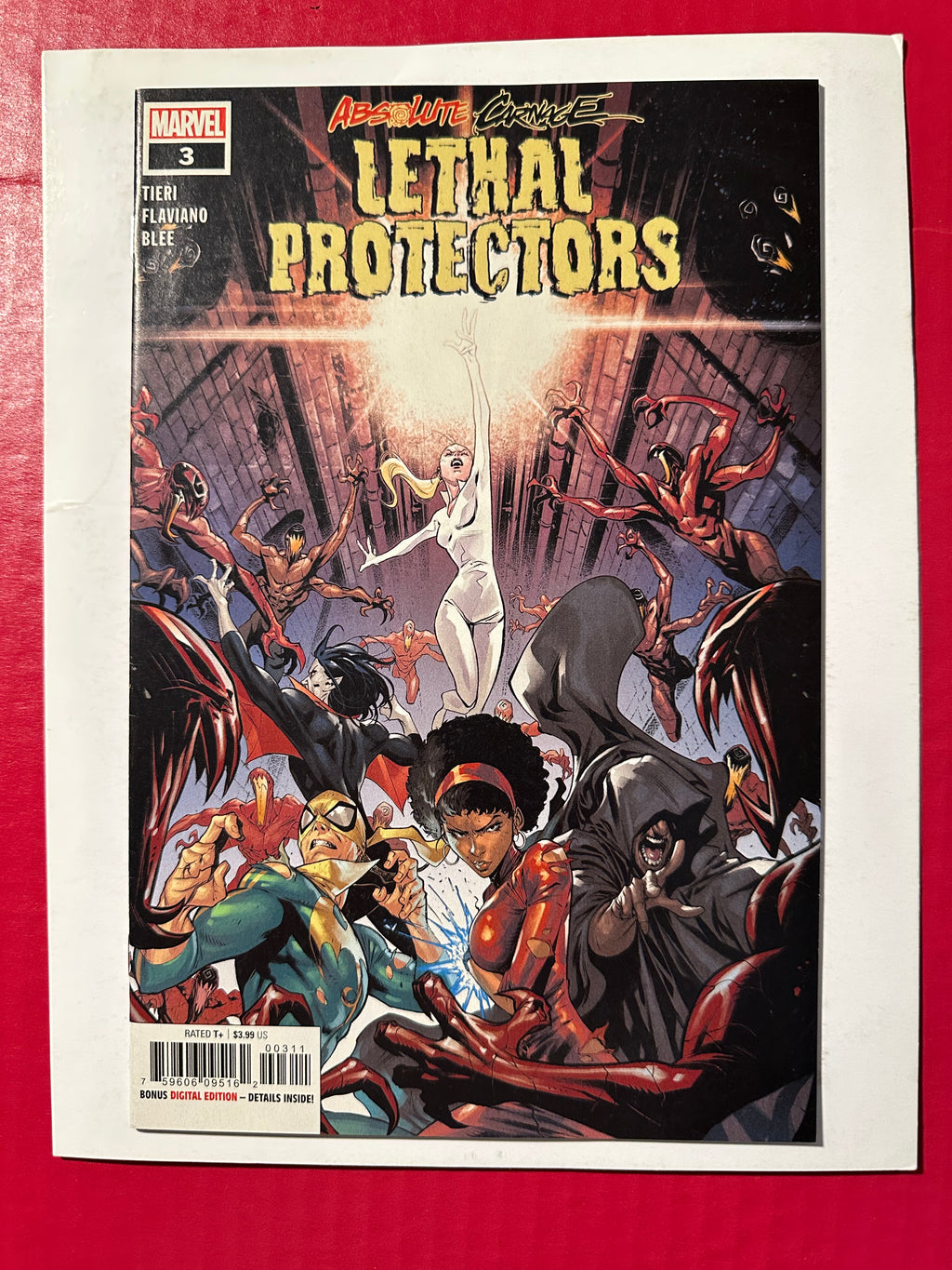 Absolute Carnage: Lethal Protectors #3A (2019) Regular Iban Coello Cover by Ugly Monkey Comics