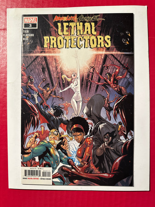 Absolute Carnage: Lethal Protectors #3A (2019) Regular Iban Coello Cover by Ugly Monkey Comics