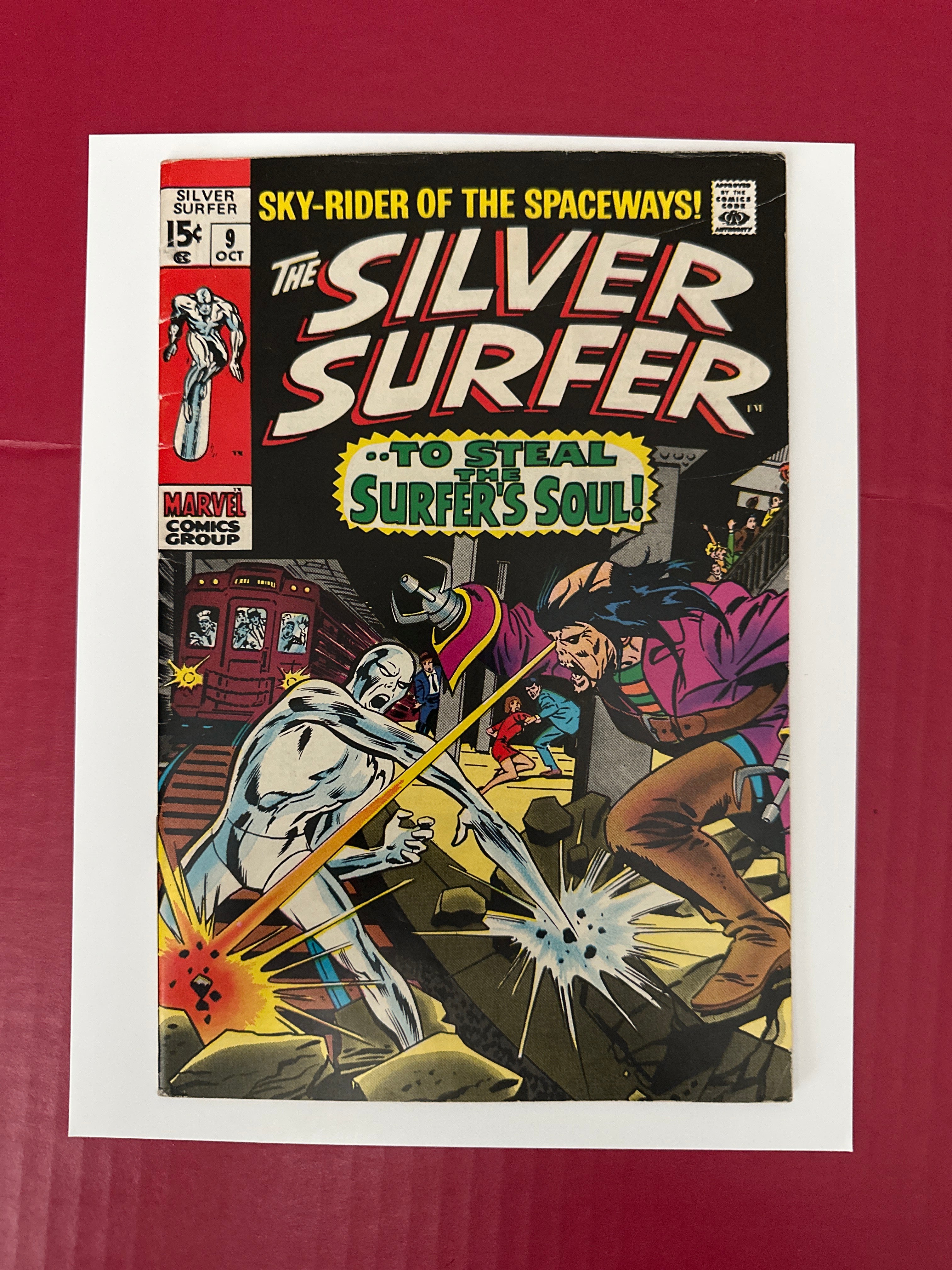 Silver Surver, Vol. 1 #9 (Marvel Comics 1969) by Ugly Monkey Comics