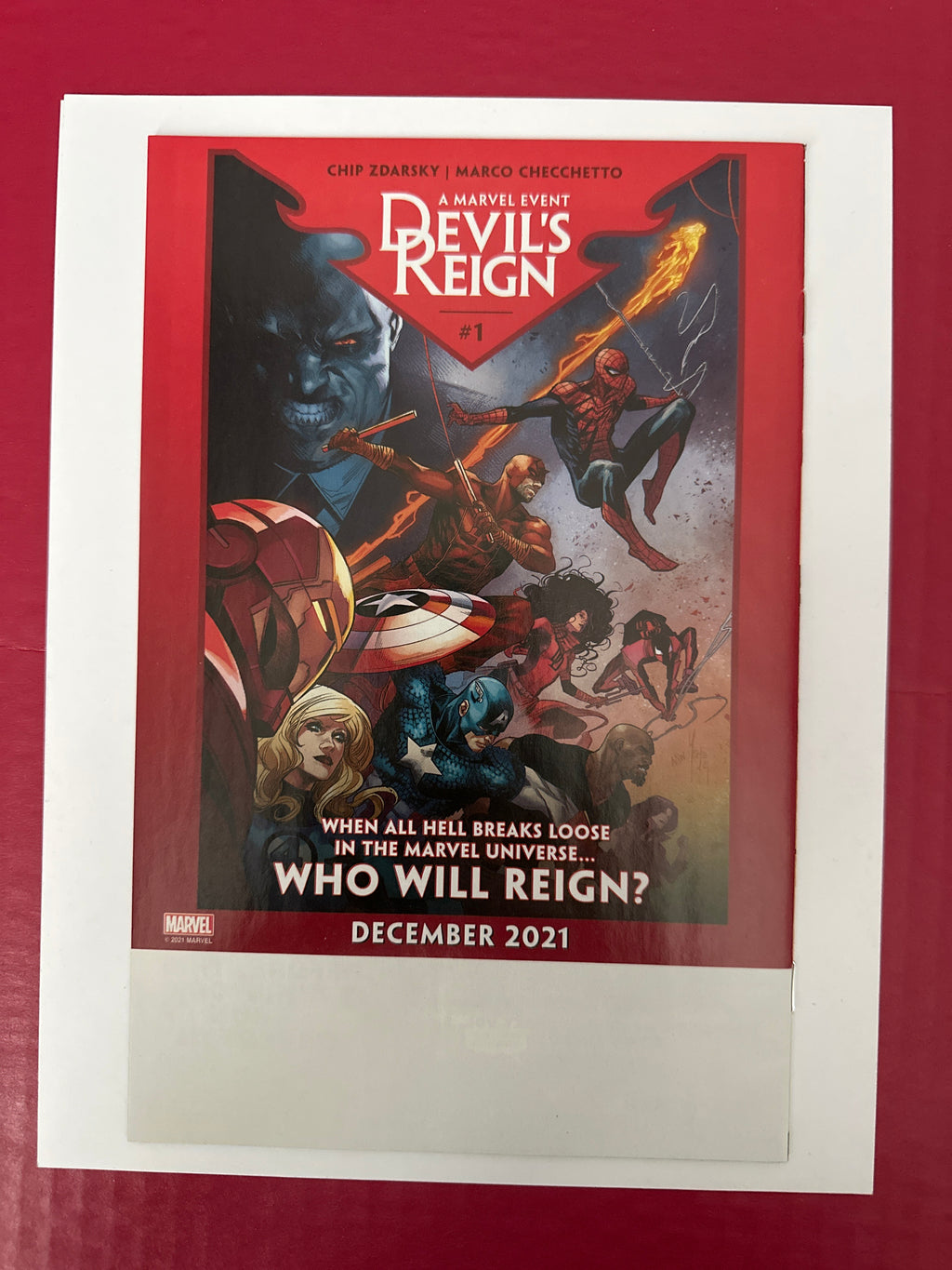 Halloween Comic Book Extravaganza: Daredevil #1 (2021 Marvel Comics) by Ugly Monkey Comics