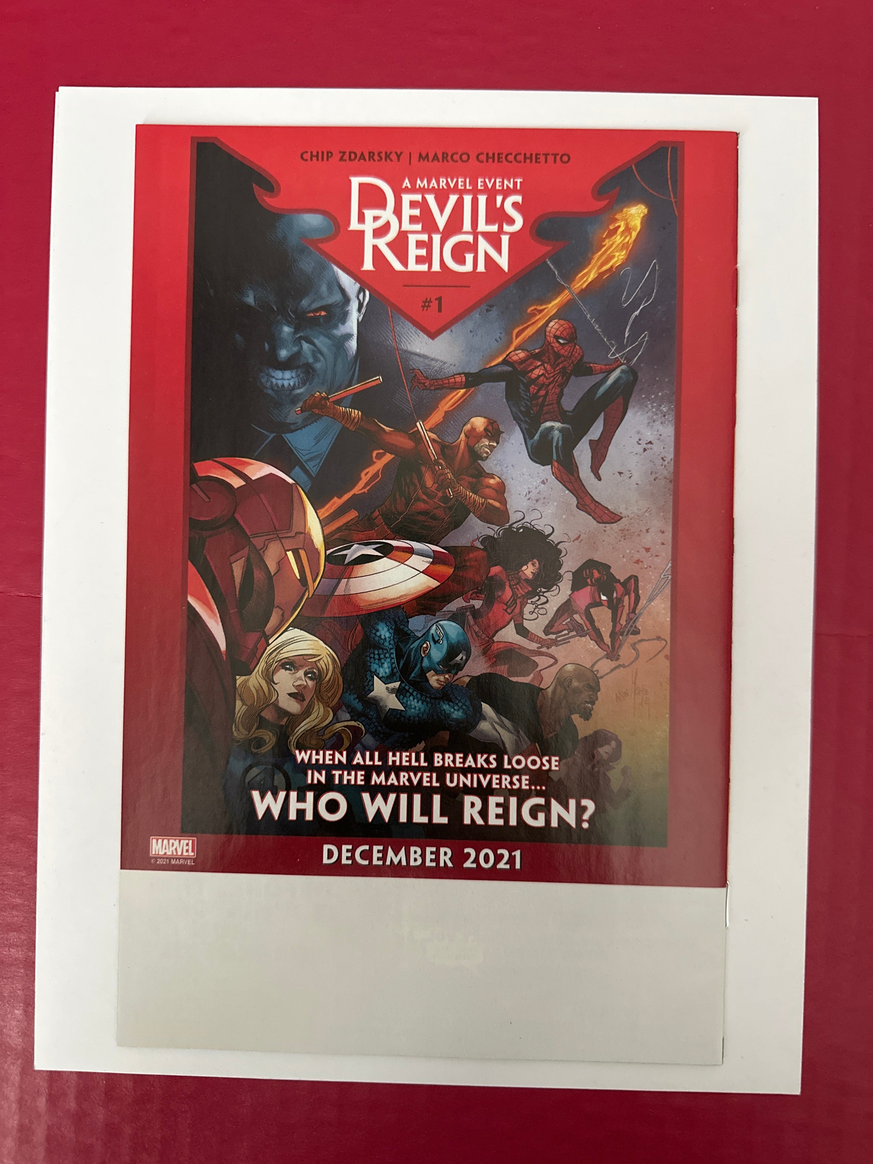 Halloween Comic Book Extravaganza: Daredevil #1 (2021 Marvel Comics) by Ugly Monkey Comics