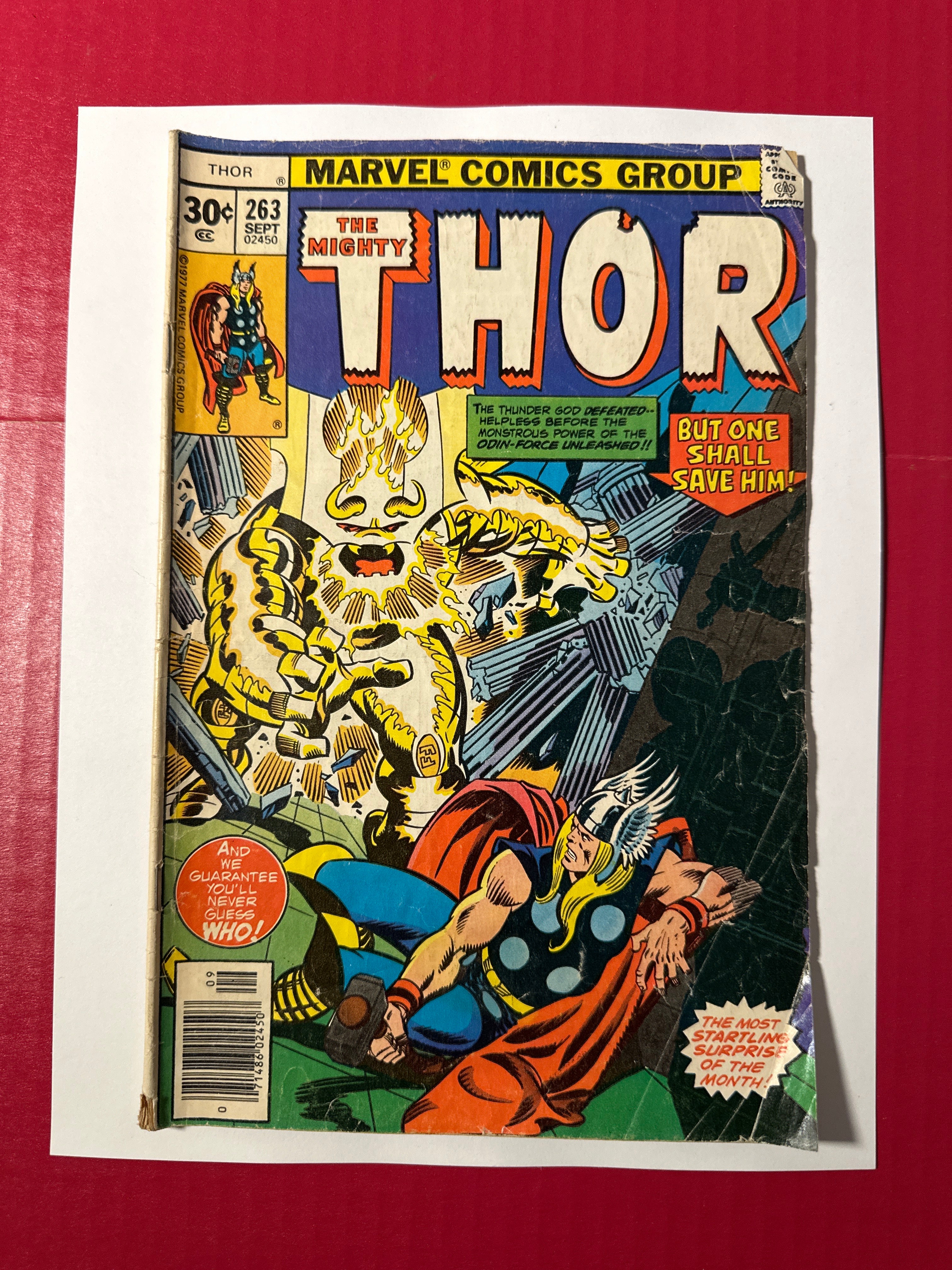 Thor, Vol. 1 #263 (Marvel Comics 1977) Newsstand Edition by Ugly Monkey Comics