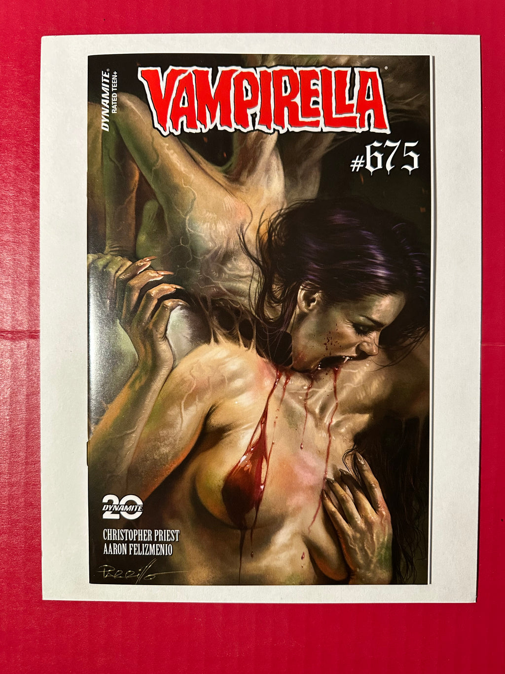 Vampirella (2024 Dynamite) #675 Lucio Parrillo Variant by Ugly Monkey Comics