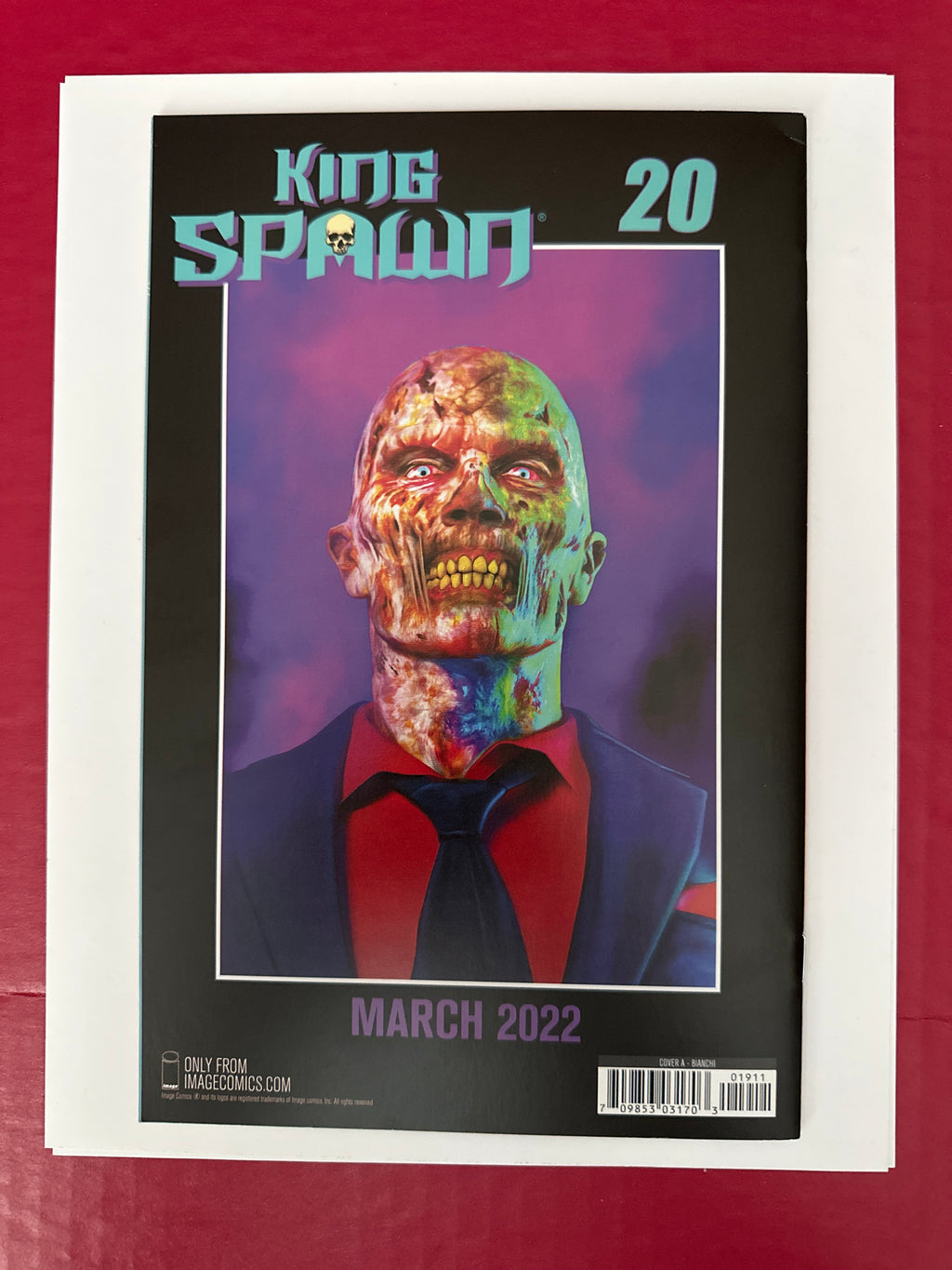 King Spawn #19A (2023) by Ugly Monkey Comics