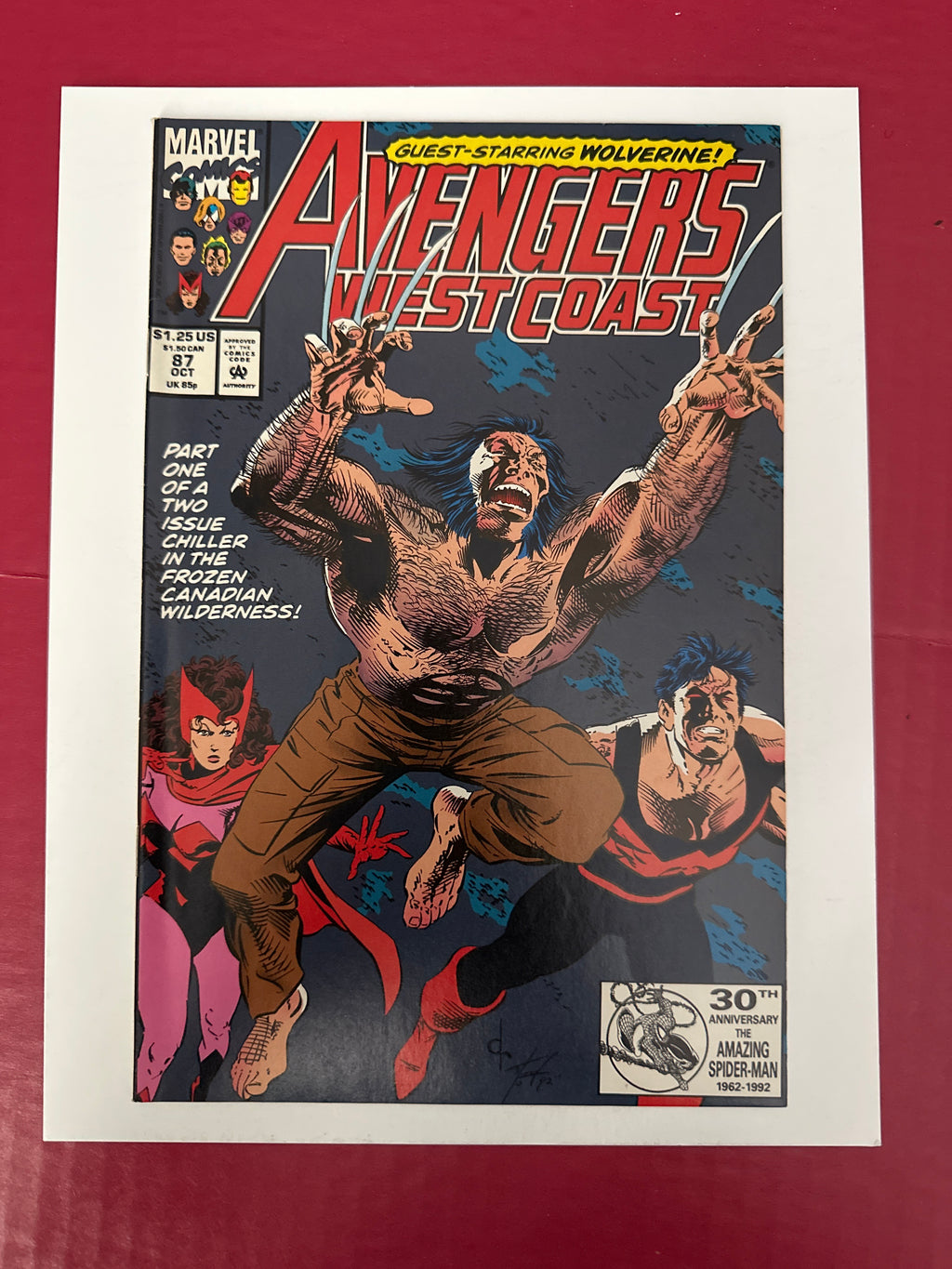 The West Coast Avengers, Vol. 2 #87A (Marvel Comics 1992) Direct Edition by Ugly Monkey Comics