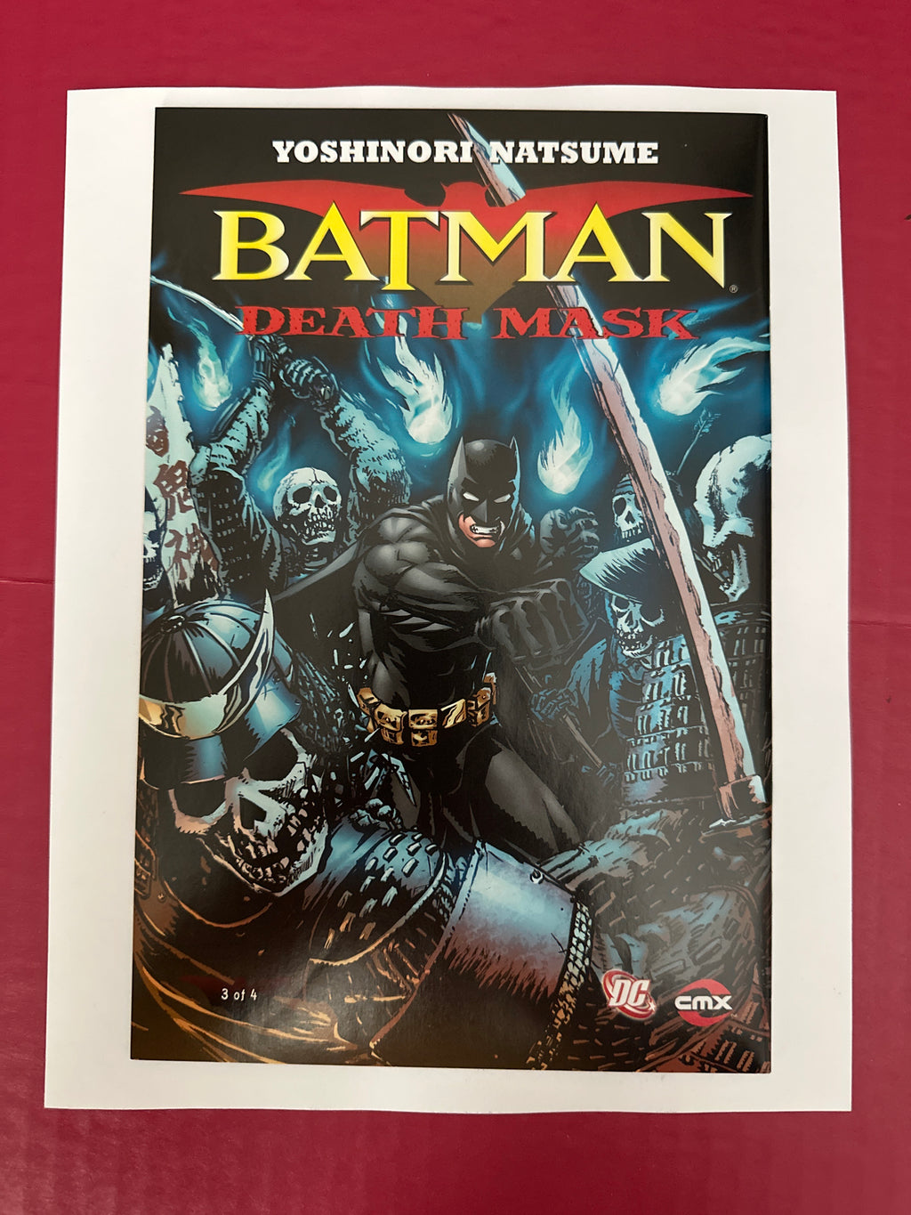 Batman: Death Mask #3 (DC Comics 2008) by Ugly Monkey Comics
