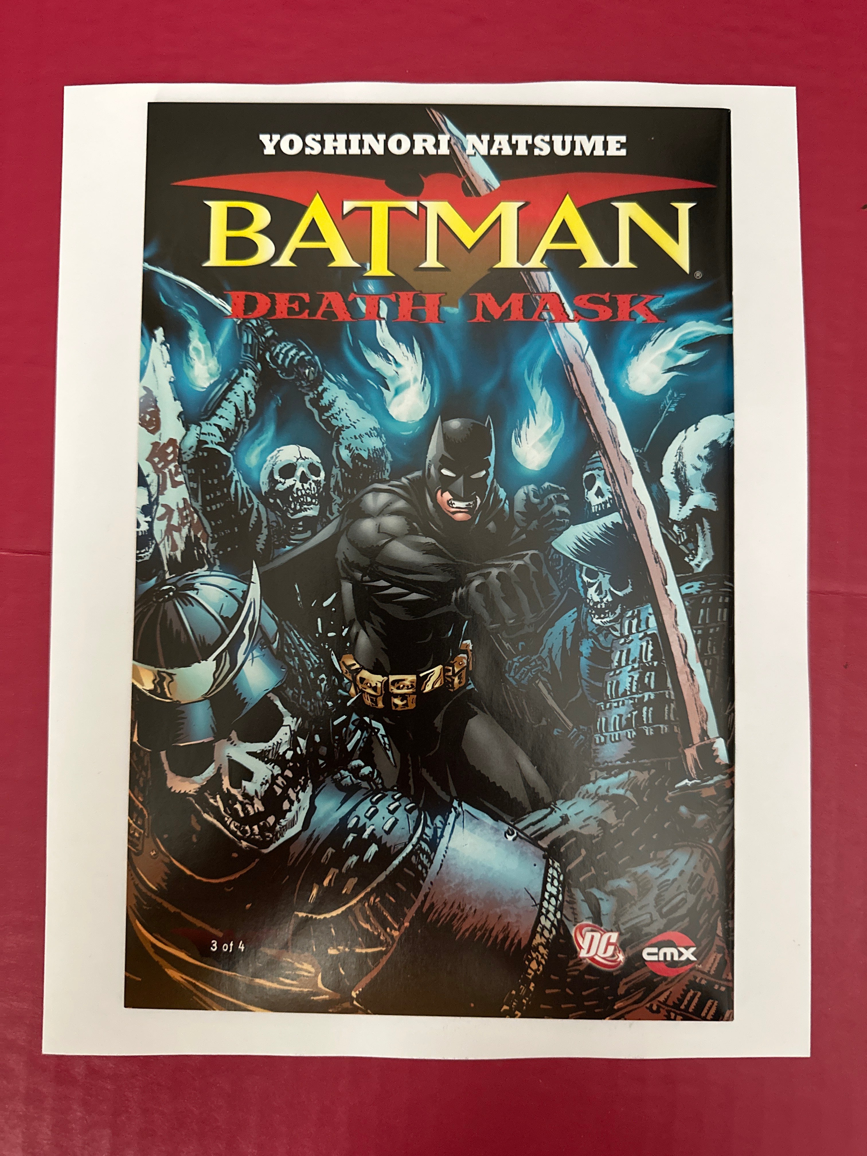 Batman: Death Mask #3 (DC Comics 2008) by Ugly Monkey Comics