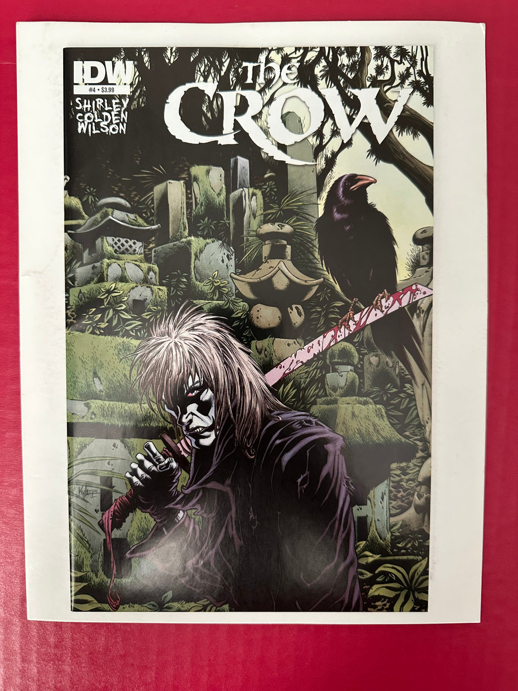 The Crow (IDW) #4 (2012) by Ugly Monkey Comics