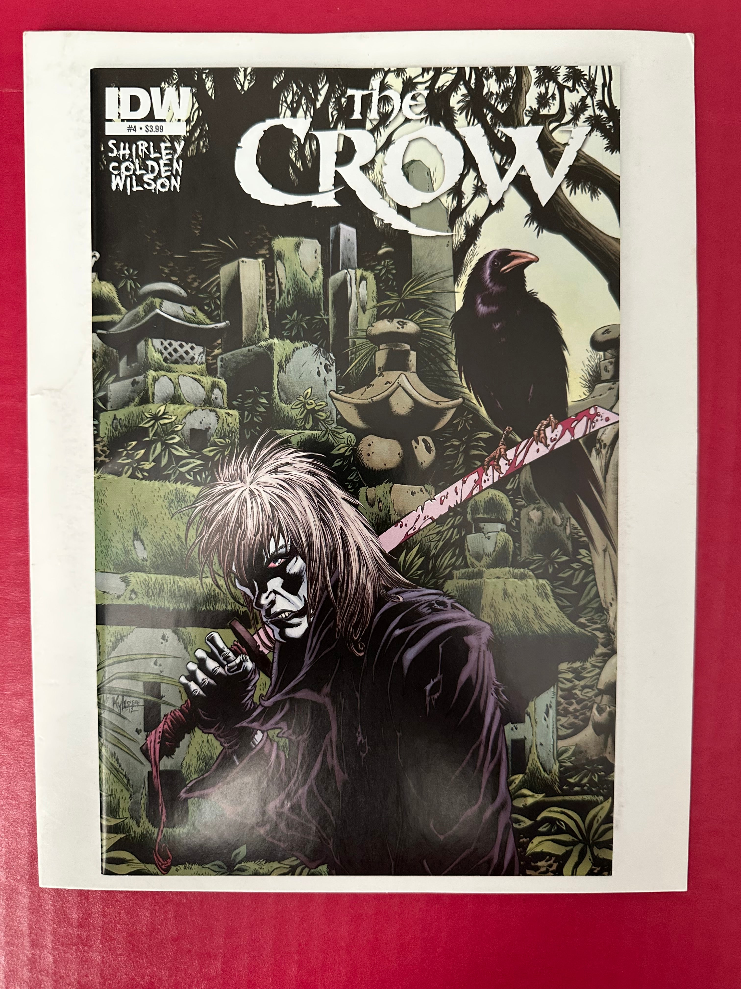 The Crow (IDW) #4 (2012) by Ugly Monkey Comics