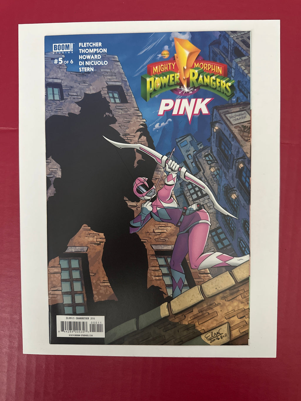 Mighty Morphin Power Rangers: Pink #5A (Boom! Studios 2016) by Ugly Monkey Comics