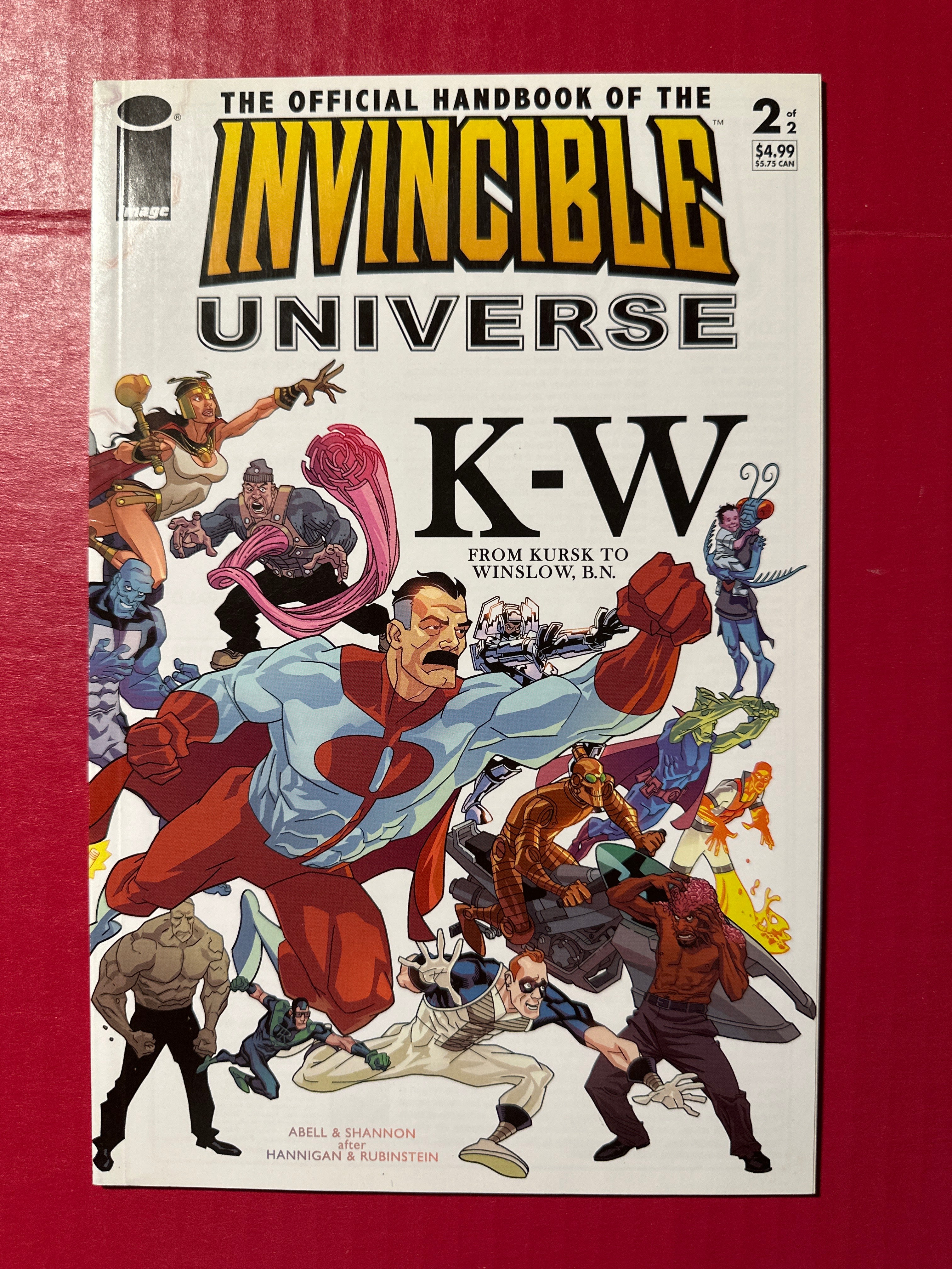 The Official Handbook of the Invincible Universe, Vol. 1 #2 (Image Comics 2007) by Ugly Monkey Comics