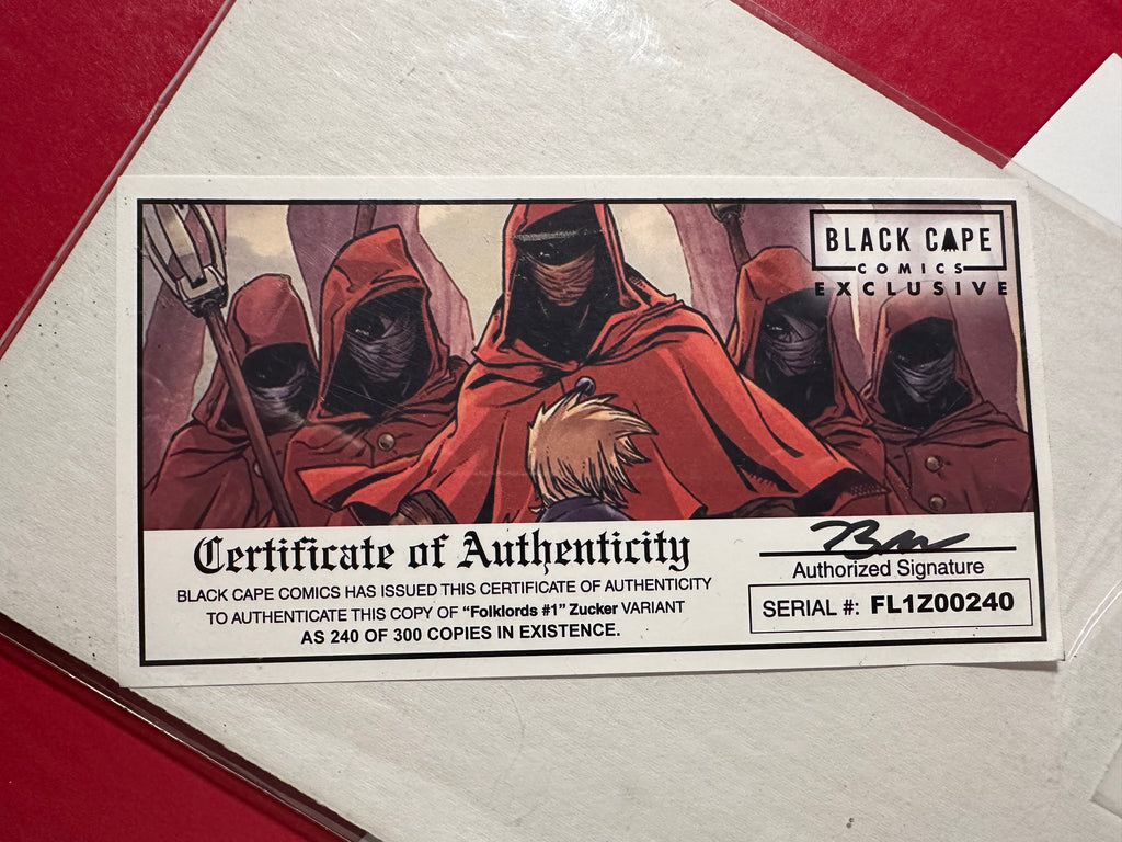 Folklords #1 (2019) Black Cape Comics Exclusive limited to 300 copies by Ugly Monkey Comics