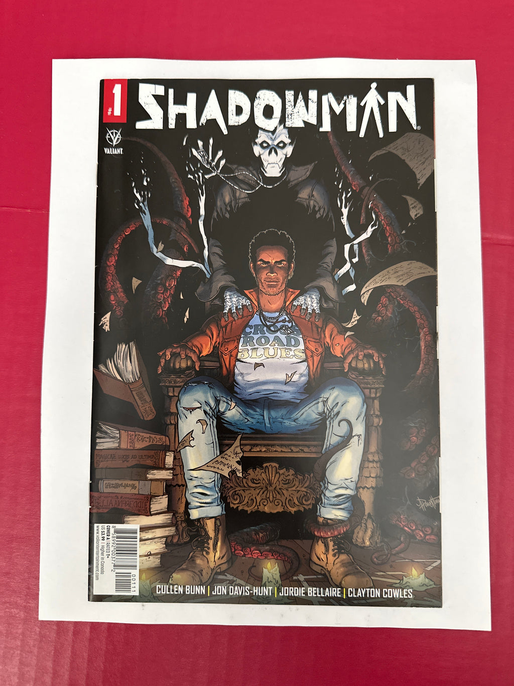 Shadowman, Vol. 6 #1 (Valiant Entertainment 2021) Cvr A Davis-Hunt by Ugly Monkey Comics