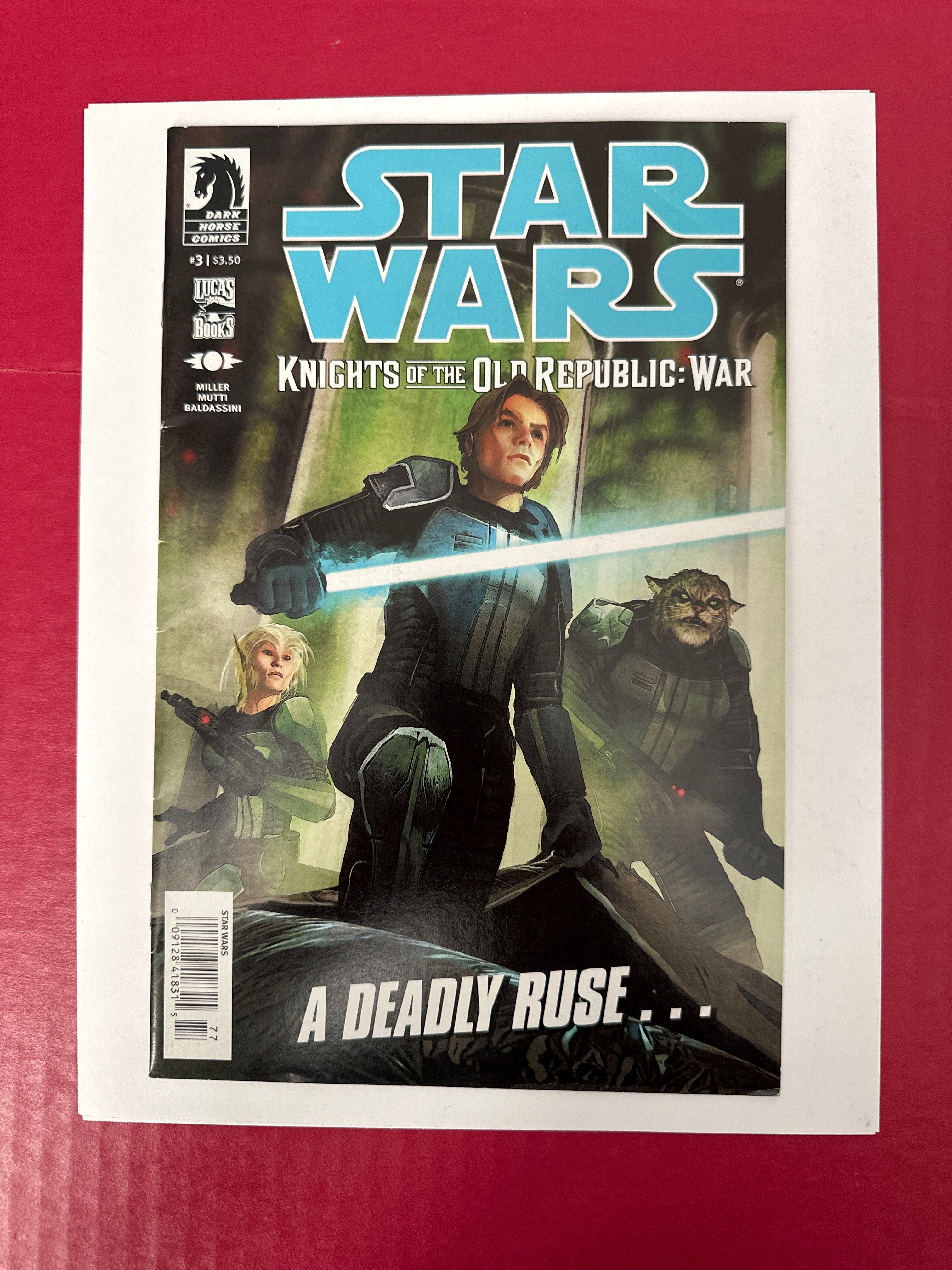 Star Wars: Knights of the Old Republic--War #3B (Dark Horse Comics 2012) by Ugly Monkey Comics