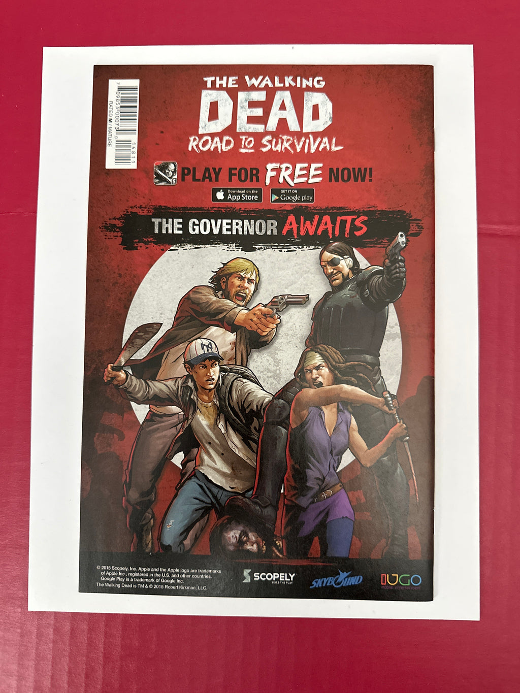 The Walking Dead #148 (Image Comics 2015) Charlie Adlard & Dave Stewart Cover by Ugly Monkey Comics
