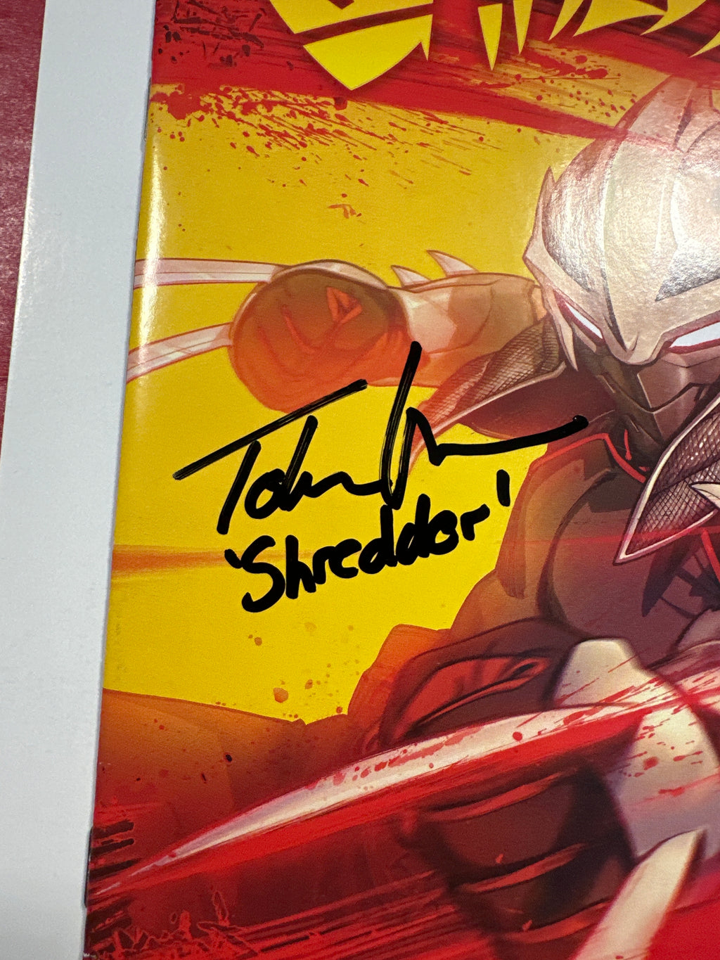 Teenage Mutant Ninja Turtles: Shredder #1A (IDW 2025) Signed by James Saito by Ugly Monkey Comics