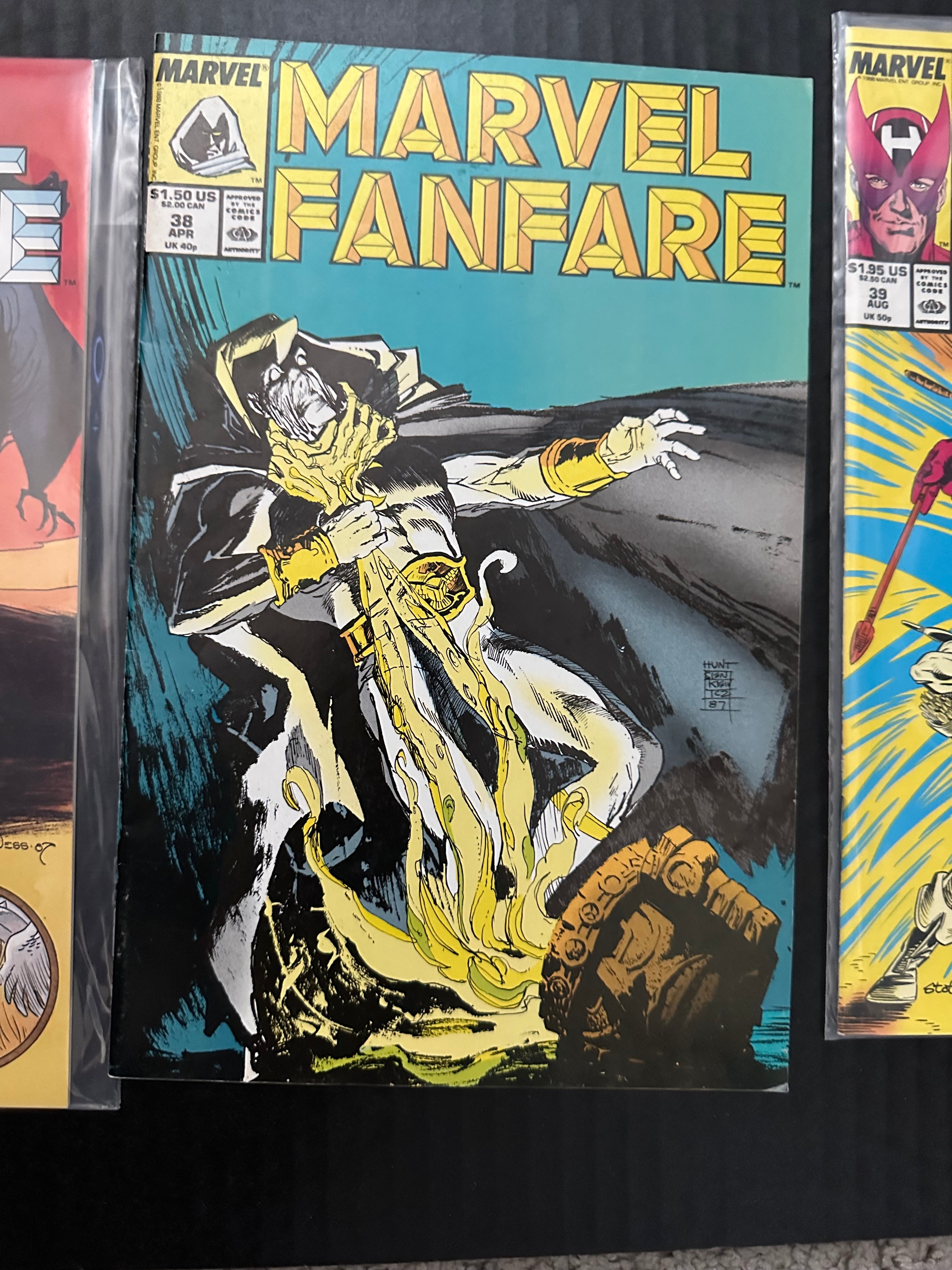 Lot of 33 Marvel Fanfare comics (1982 - 1988) 3 Key Issues by Ugly Monkey Comics