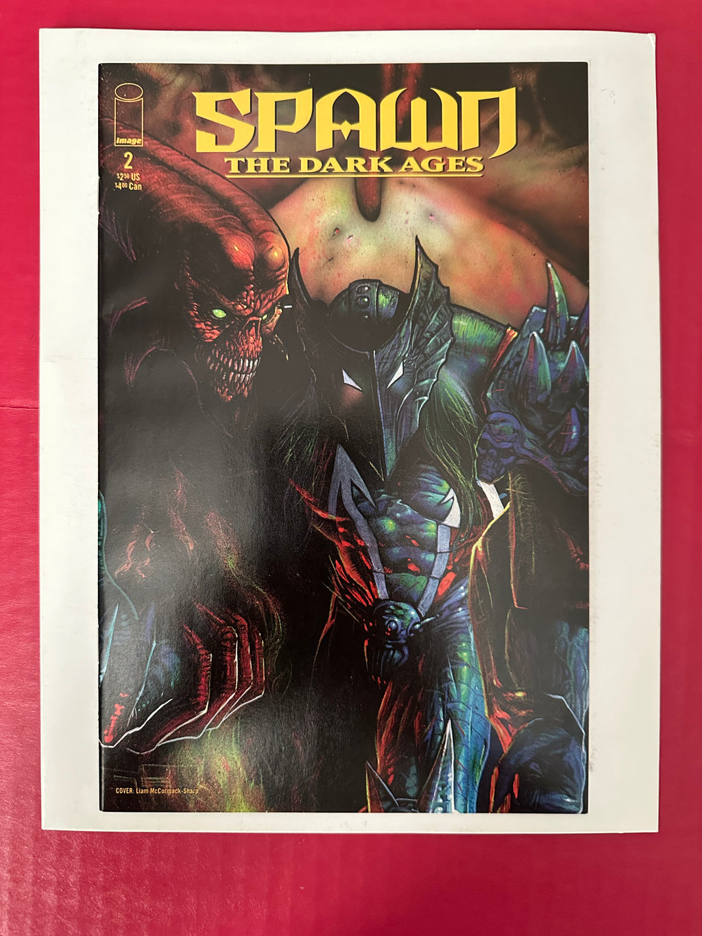 Spawn: The Dark Ages #2 (1999) Liam McCormick-Sharp Cover by Ugly Monkey Comics