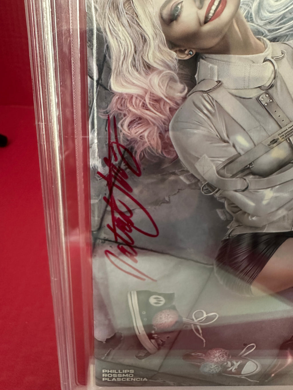 Harley Quinn, Vol. 4 #1 (2021) Key Natali Sanders Witnessed Signature CBCS 9.8 Exclusive Variant by Ugly Monkey Comics